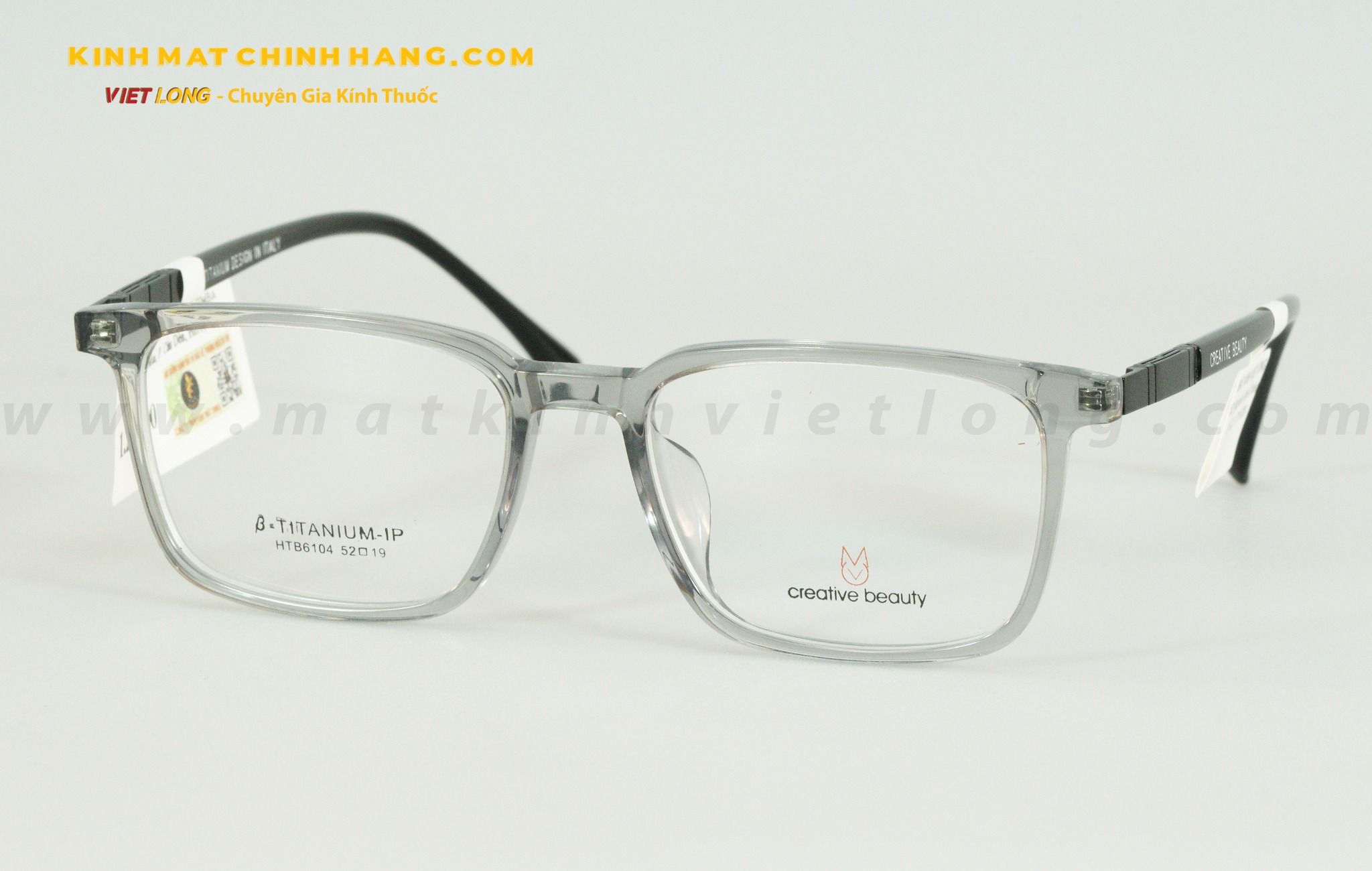 GỌNG KÍNH CREATIVE HTB6104-C2 52-19