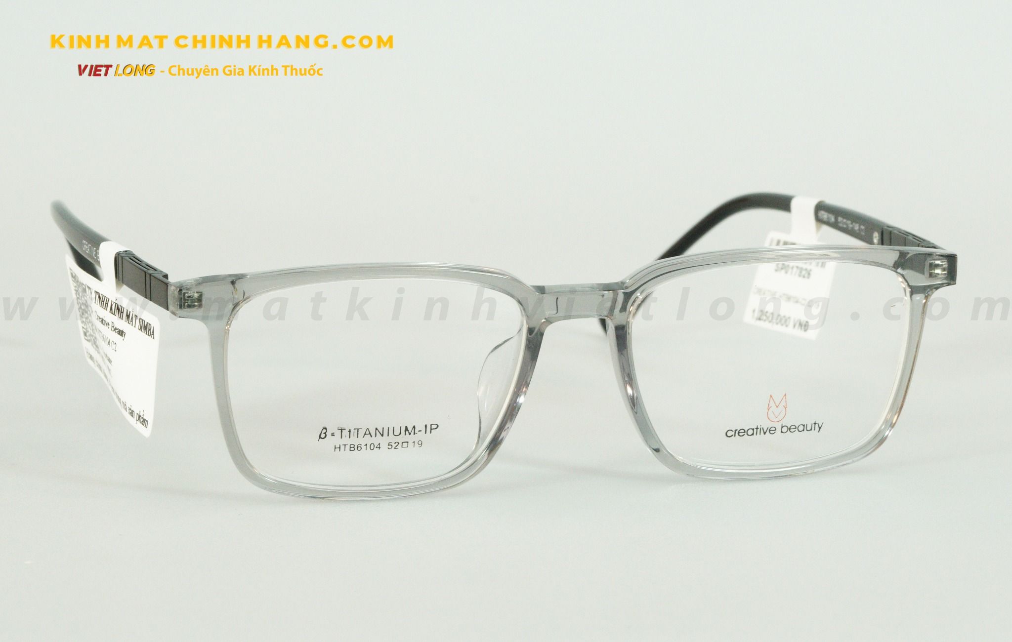 GỌNG KÍNH CREATIVE HTB6104-C2 52-19