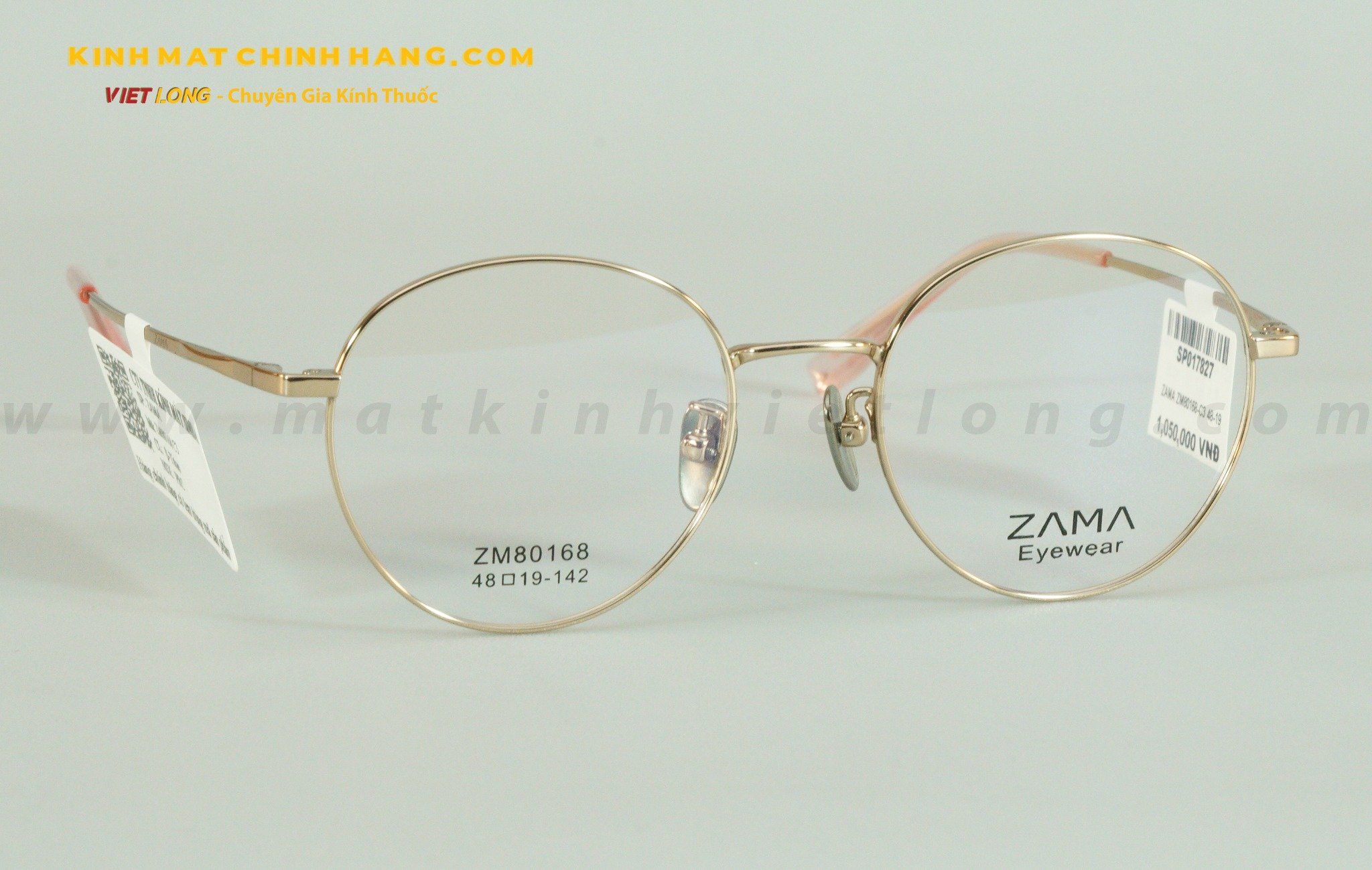  GỌNG KÍNH ZAMA ZM80168-C3 48-19 