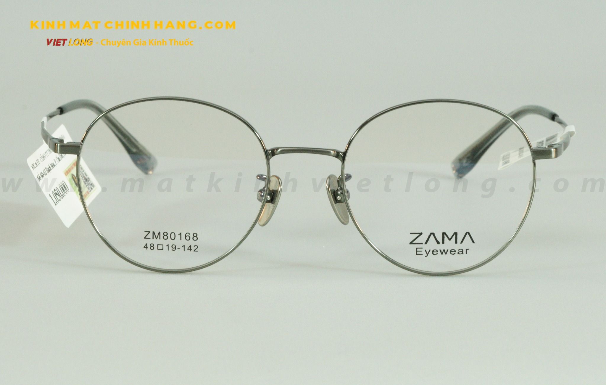  GỌNG KÍNH ZAMA ZM80168-C4 48-19 