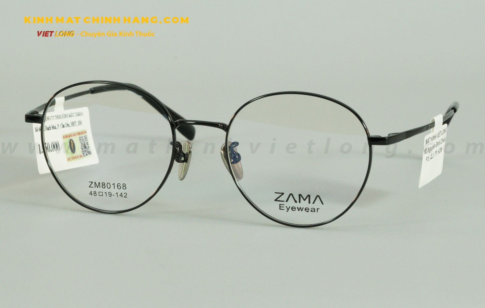 GỌNG KÍNH ZAMA ZM80168-C1 48-19