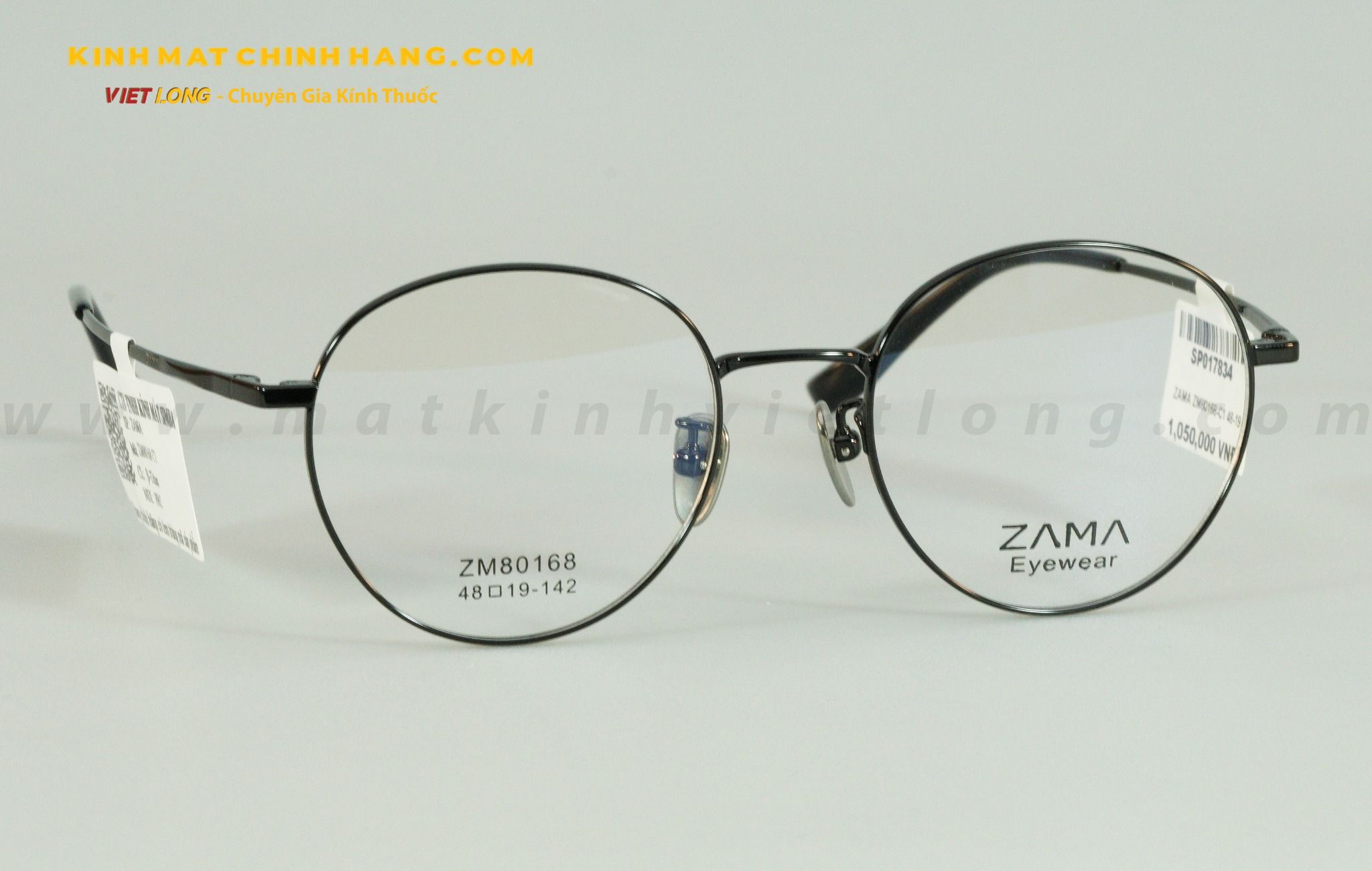 GỌNG KÍNH ZAMA ZM80168-C1 48-19