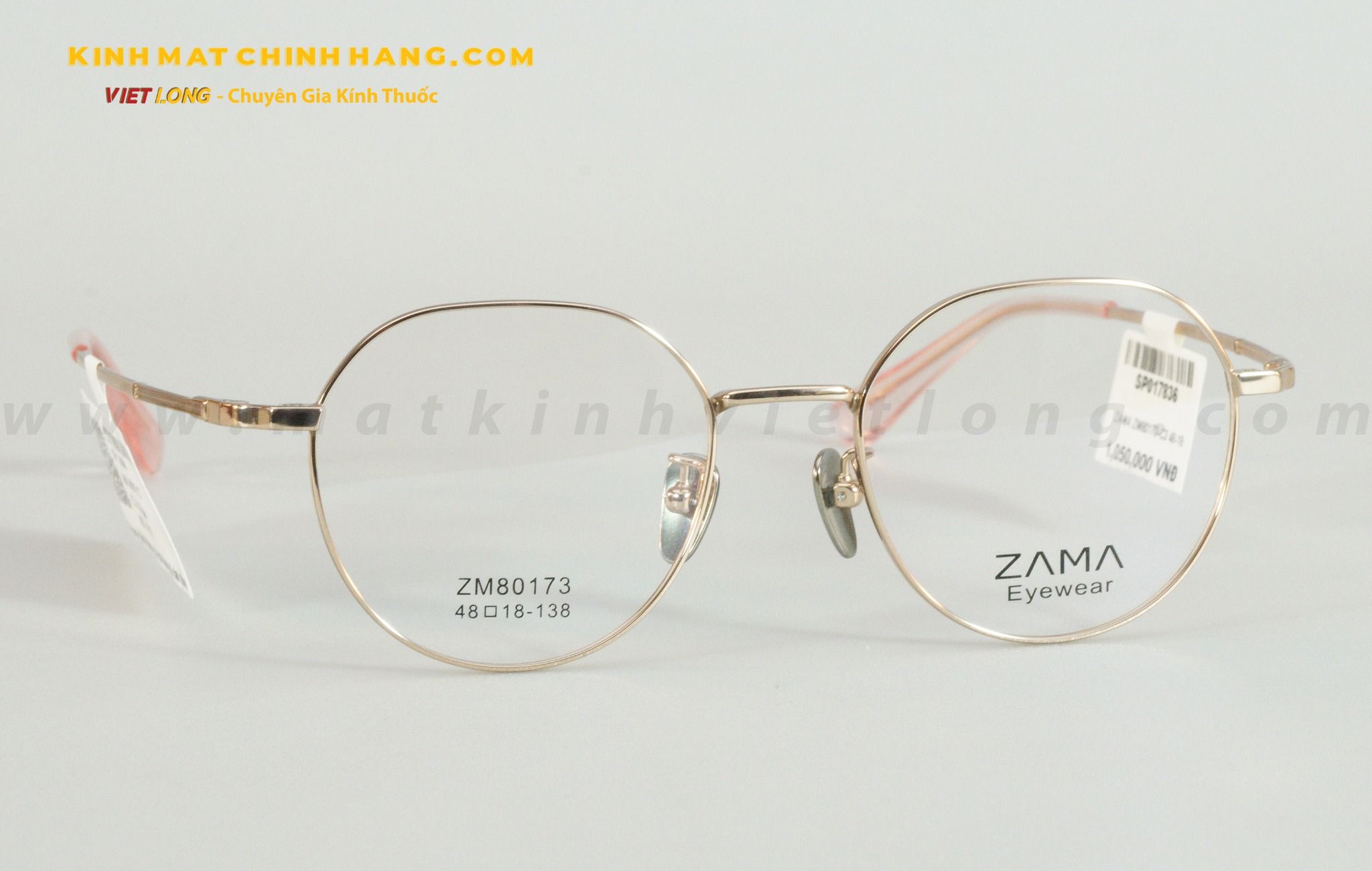  GỌNG KÍNH ZAMA ZM80173-C3 48-18 