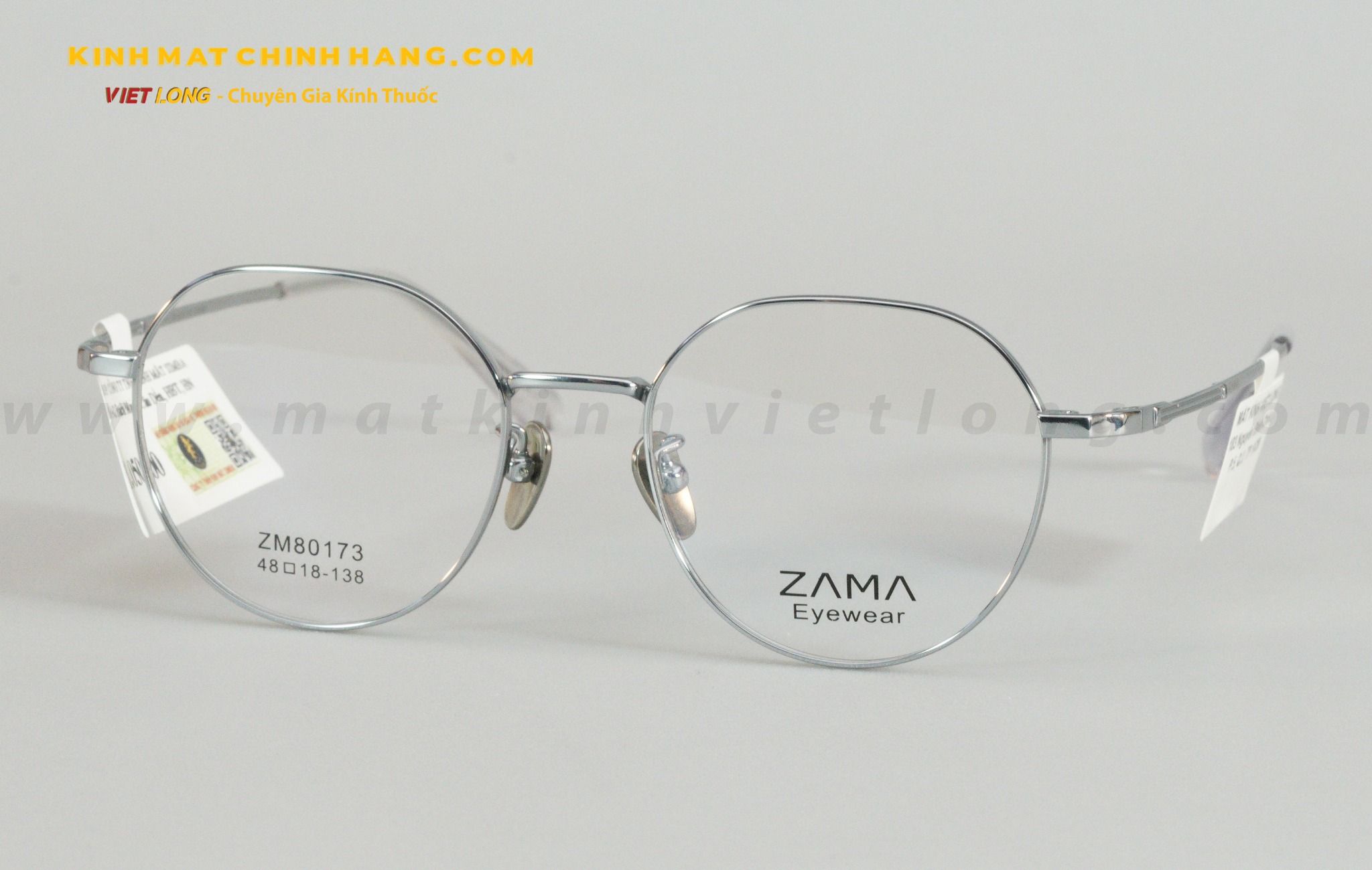  GỌNG KÍNH ZAMA ZM80173-C2 48-18 