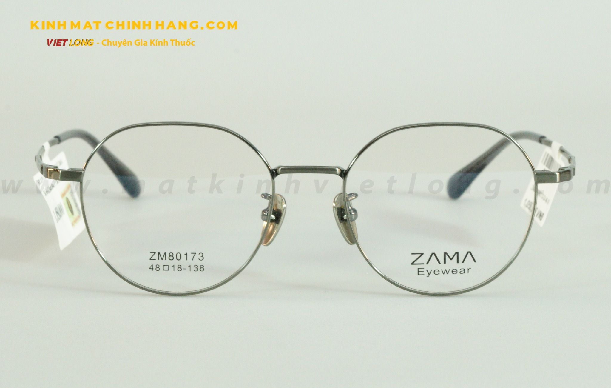  GỌNG KÍNH ZAMA ZM80173-C4 48-18 