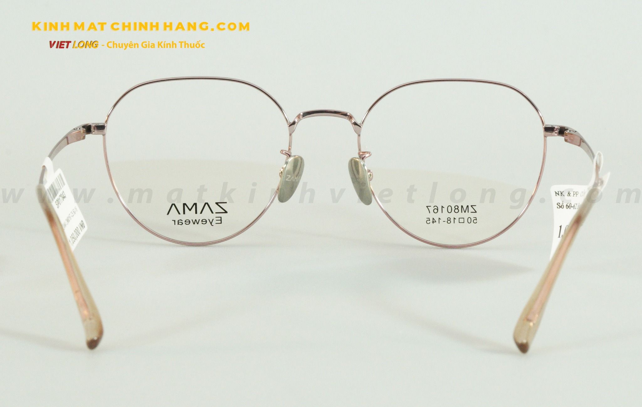GỌNG KÍNH ZAMA ZM80167-C5 50-18