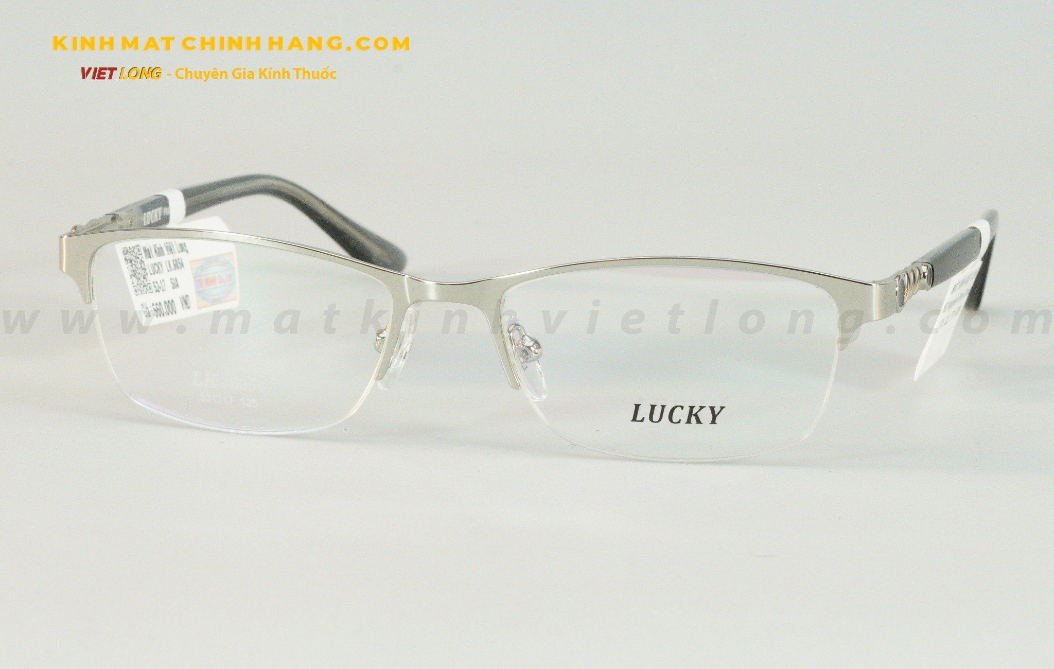GỌNG KÍNH LUCKY LK6054-SIA 52-17