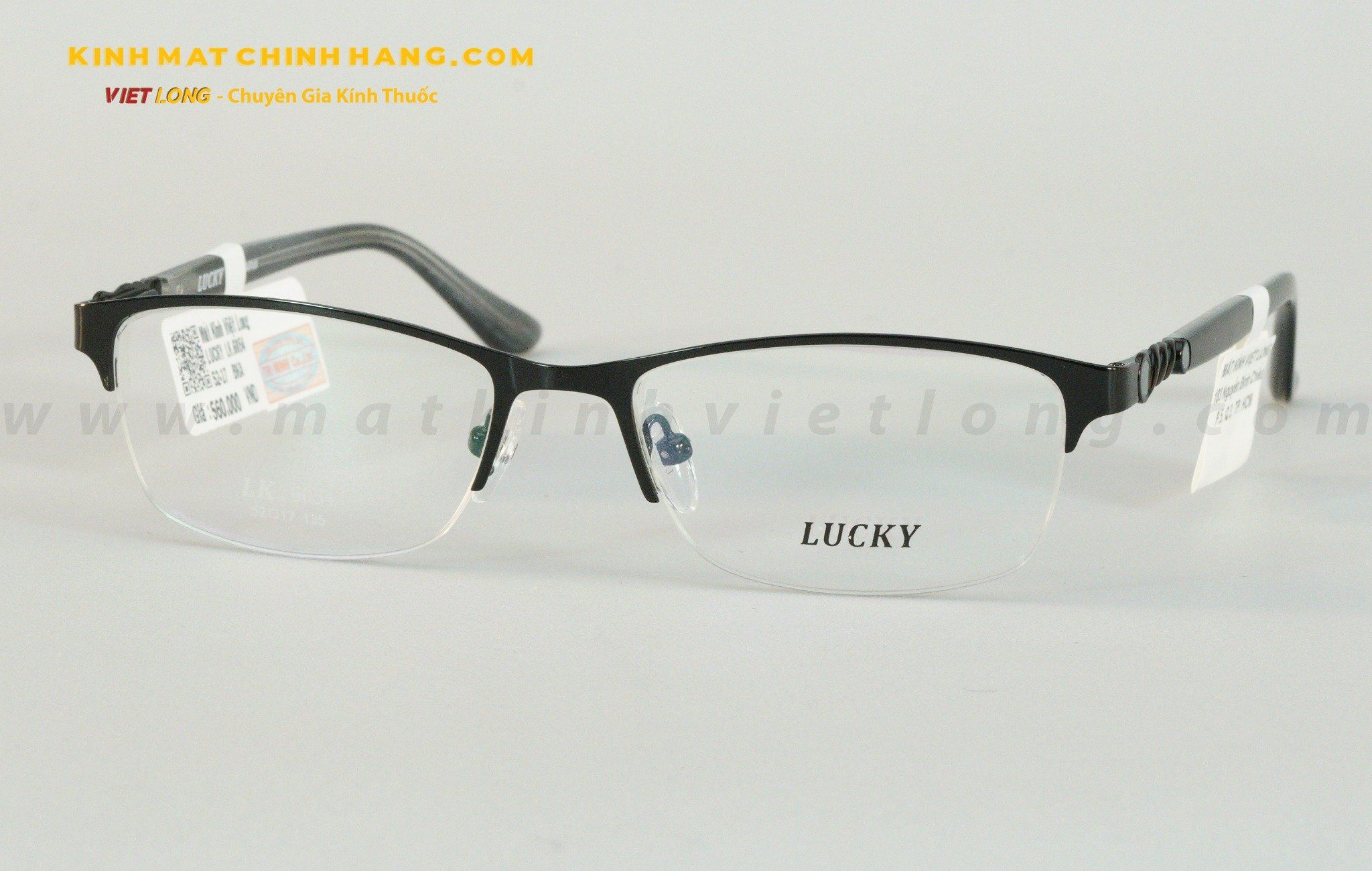 GỌNG KÍNH LUCKY LK6054-BKA 52-17