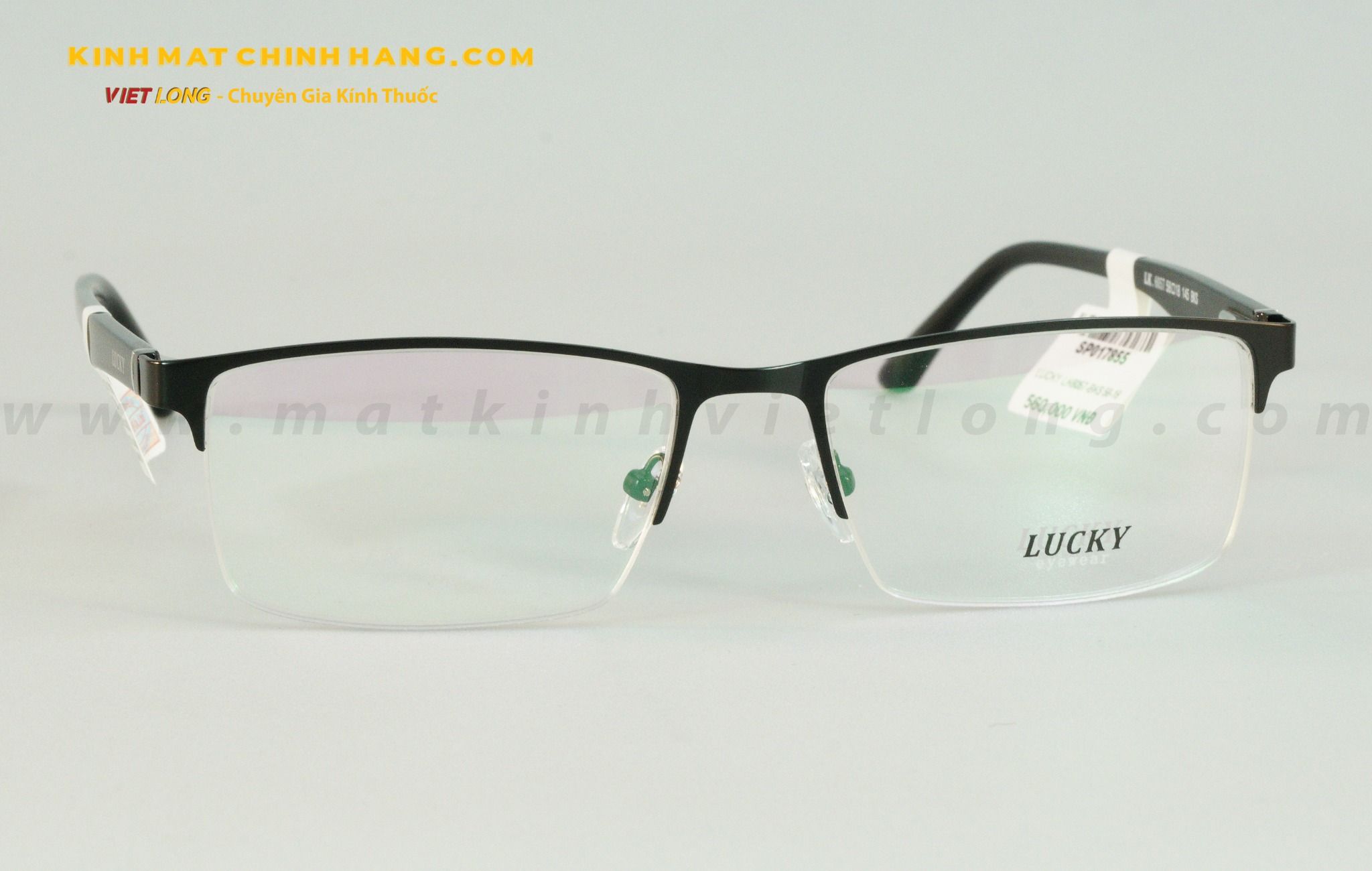 GỌNG KÍNH LUCKY LK6057-BKS 58-18