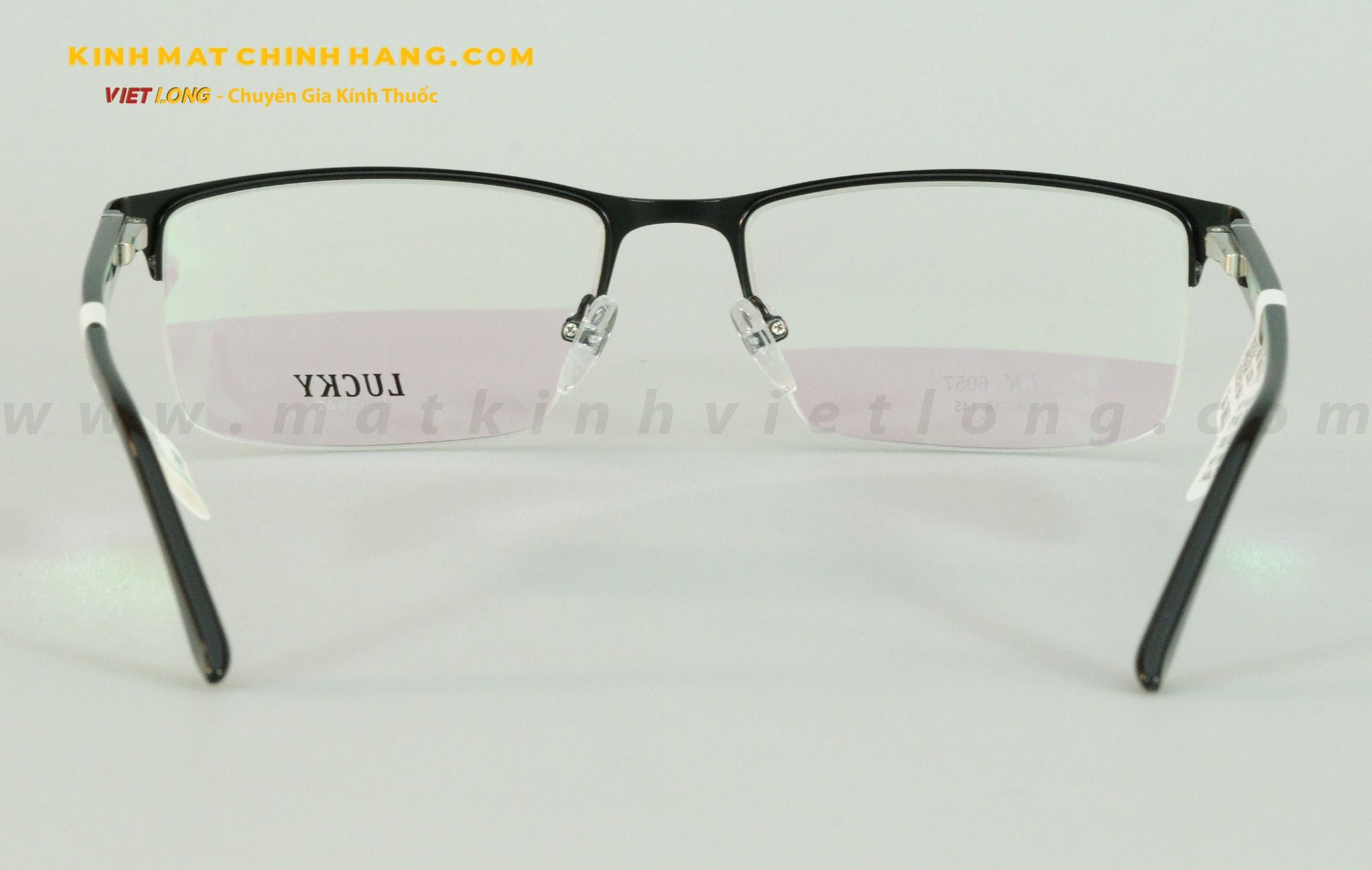 GỌNG KÍNH LUCKY LK6057-BKS 58-18