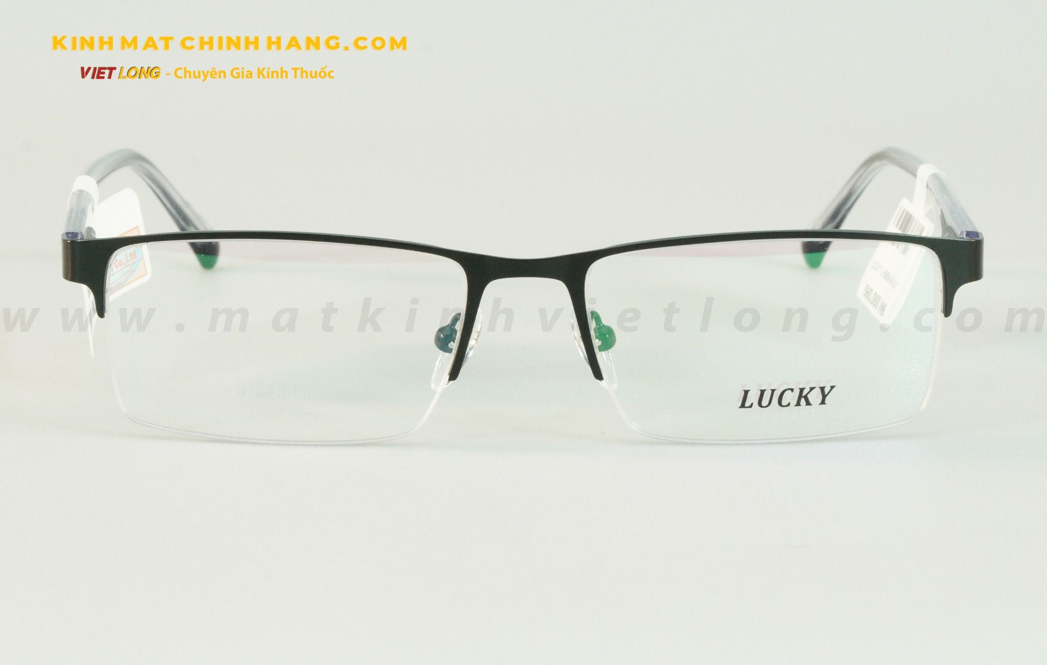 GỌNG KÍNH LUCKY LK6055-BKS 54-17