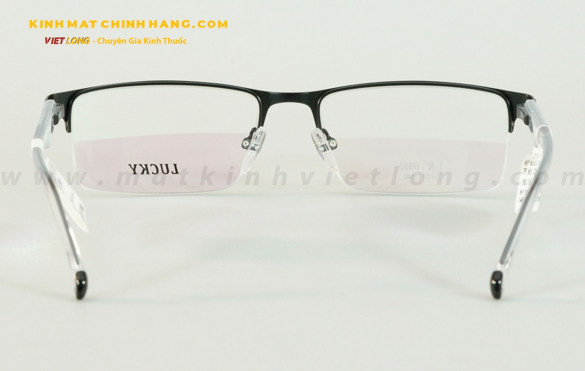 GỌNG KÍNH LUCKY LK6055-BKS 54-17