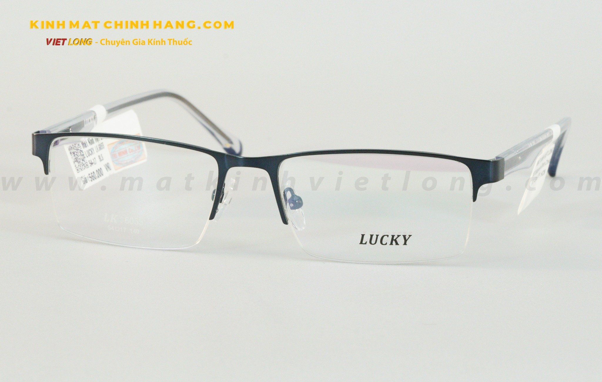 GỌNG KÍNH LUCKY LK6055-BLS 54-17