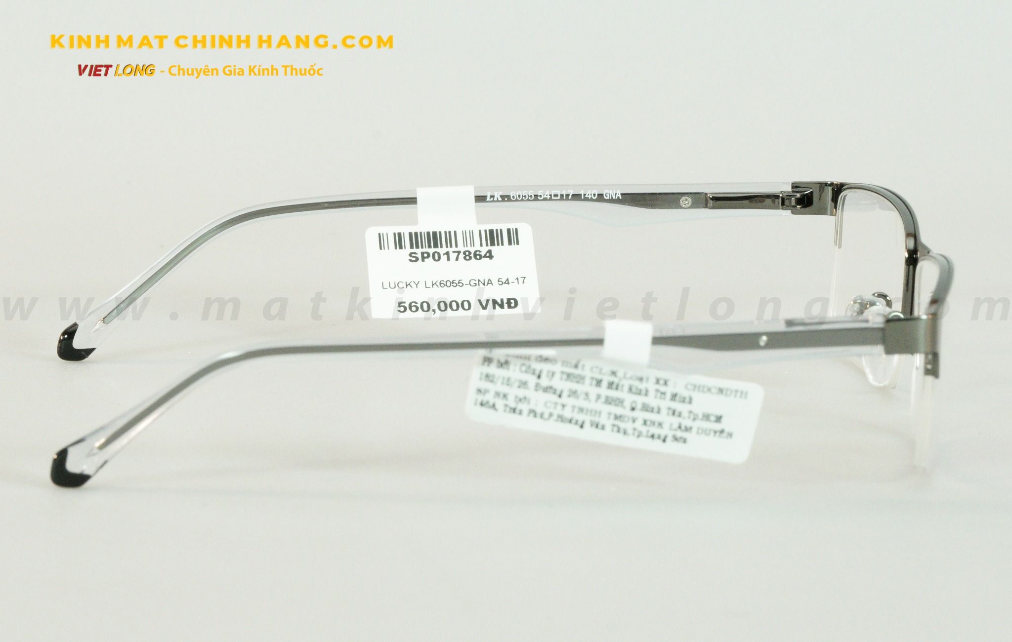 GỌNG KÍNH LUCKY LK6055-GNA 54-17
