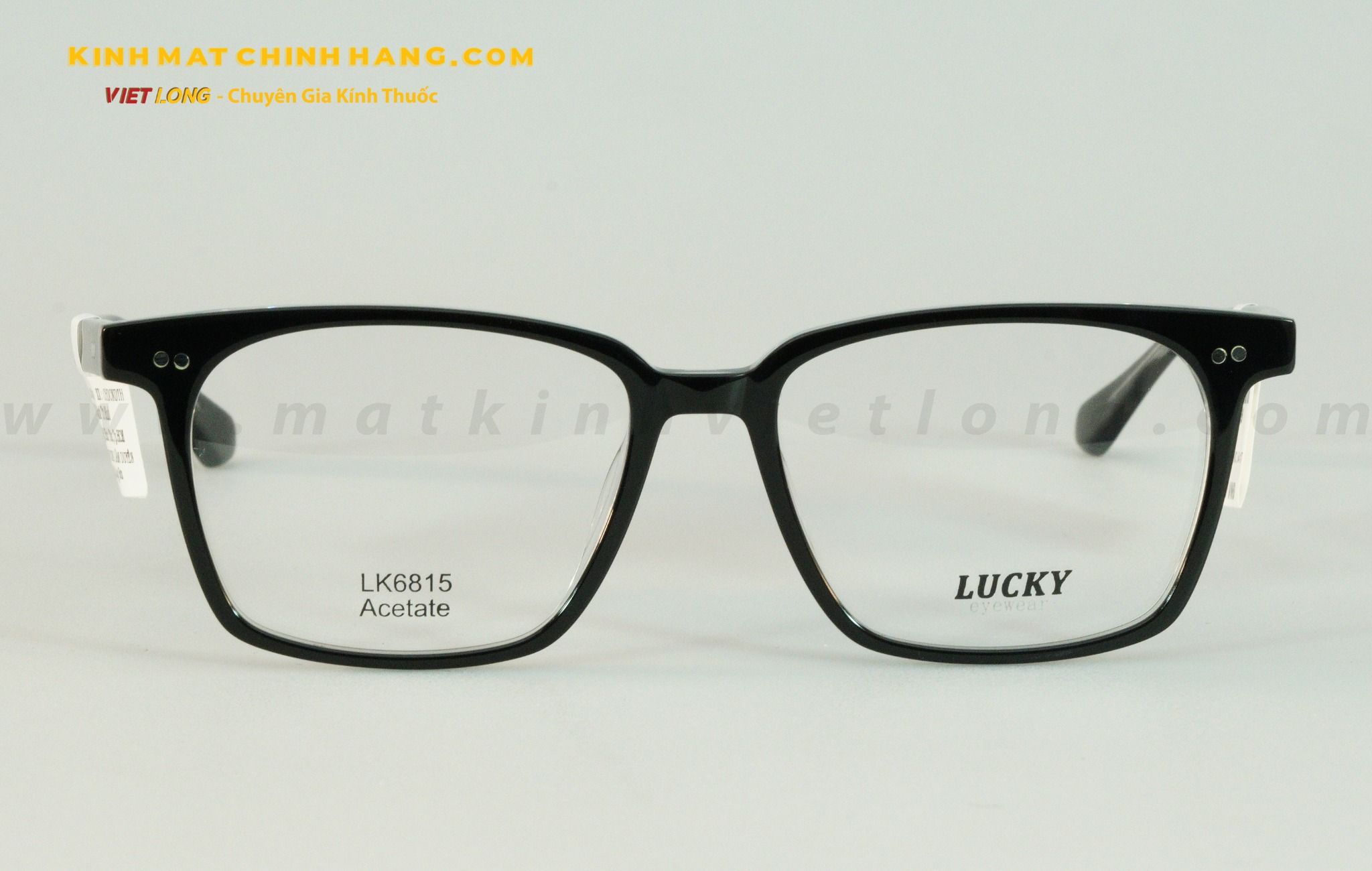 GỌNG KÍNH LUCKY LK6815-BK/CL 54-17
