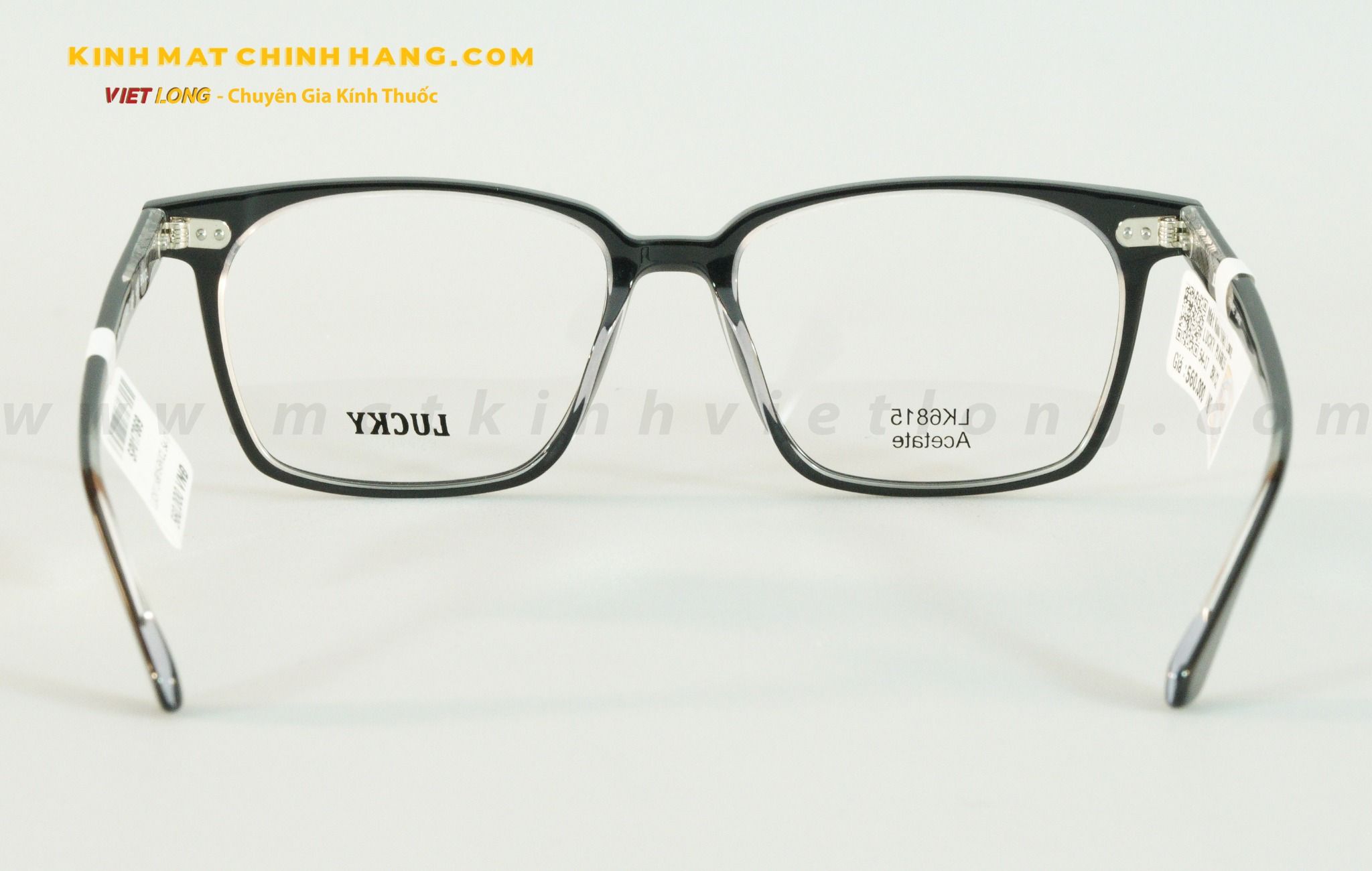 GỌNG KÍNH LUCKY LK6815-BK/CL 54-17