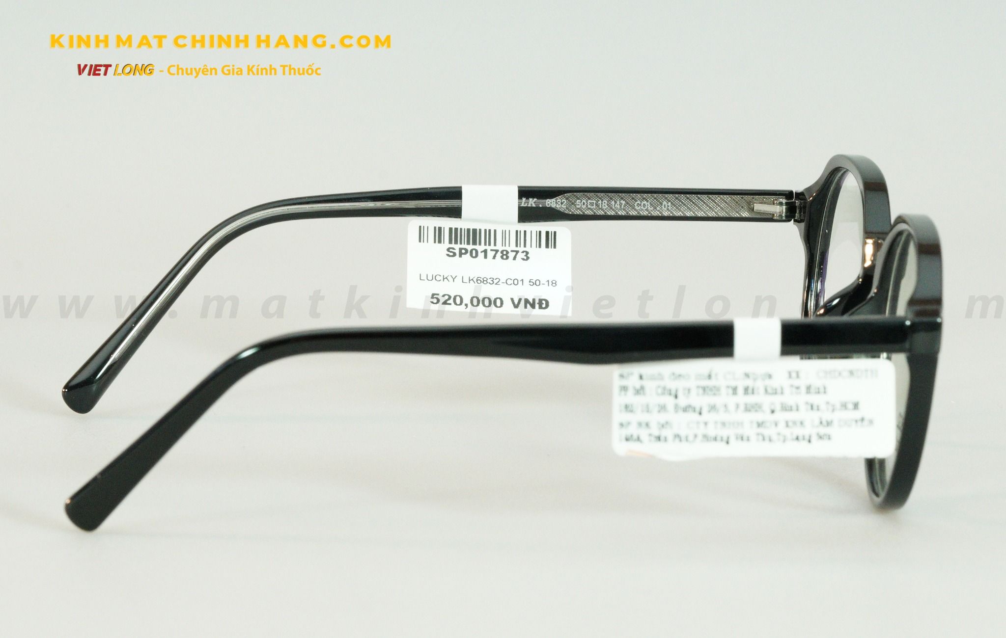 GỌNG KÍNH LUCKY LK6832-C01 50-18