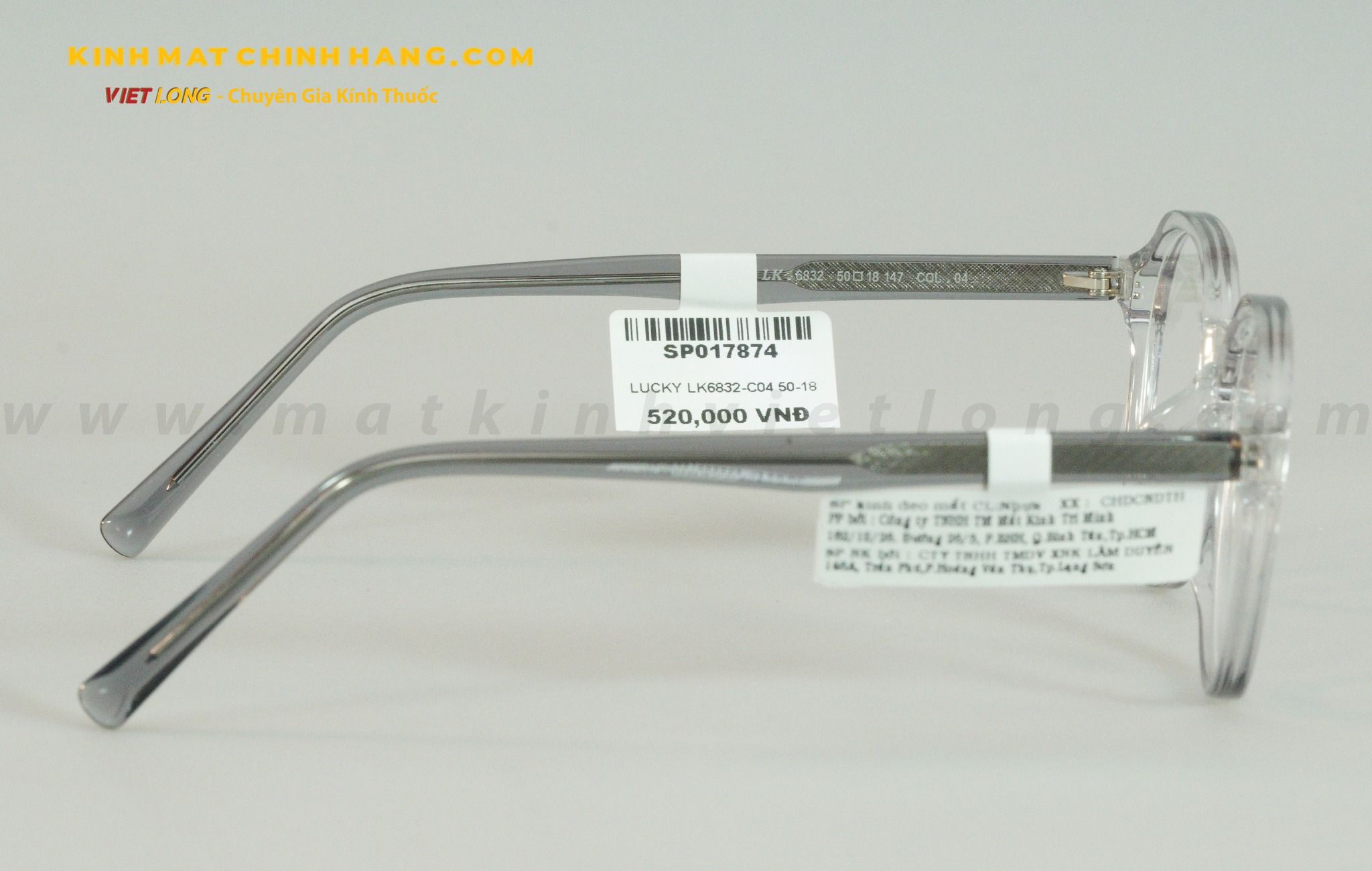 GỌNG KÍNH LUCKY LK6832-C04 50-18