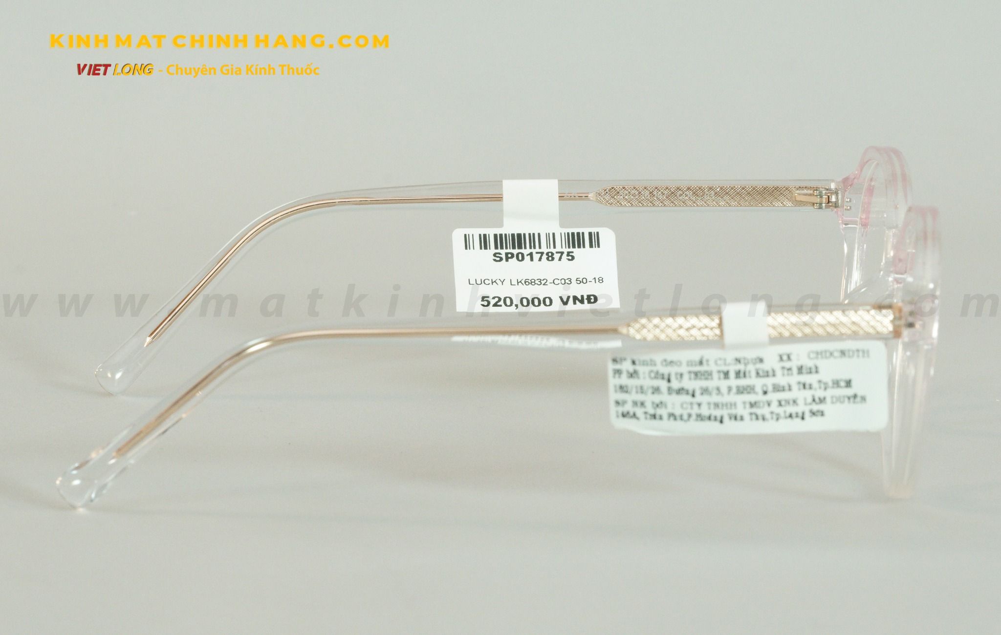 GỌNG KÍNH LUCKY LK6832-C03 50-18