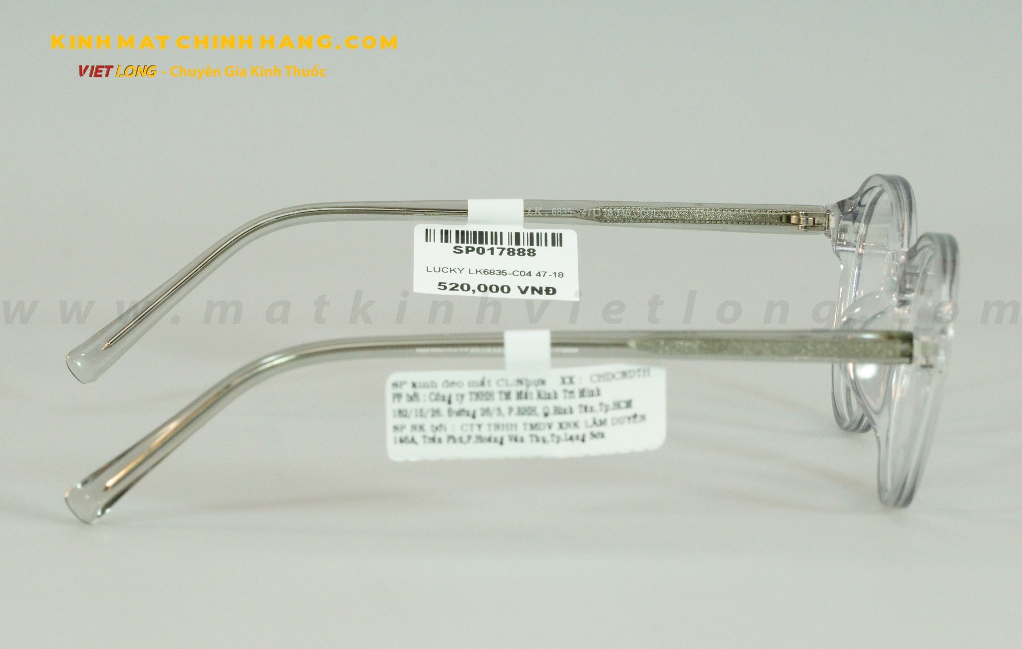 GỌNG KÍNH LUCKY LK6835-C04 47-18