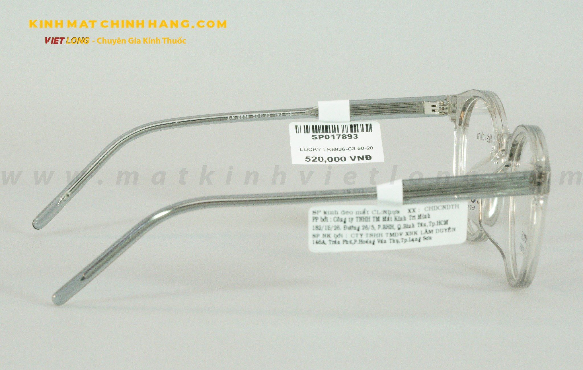 GỌNG KÍNH LUCKY LK6836-C3 50-20