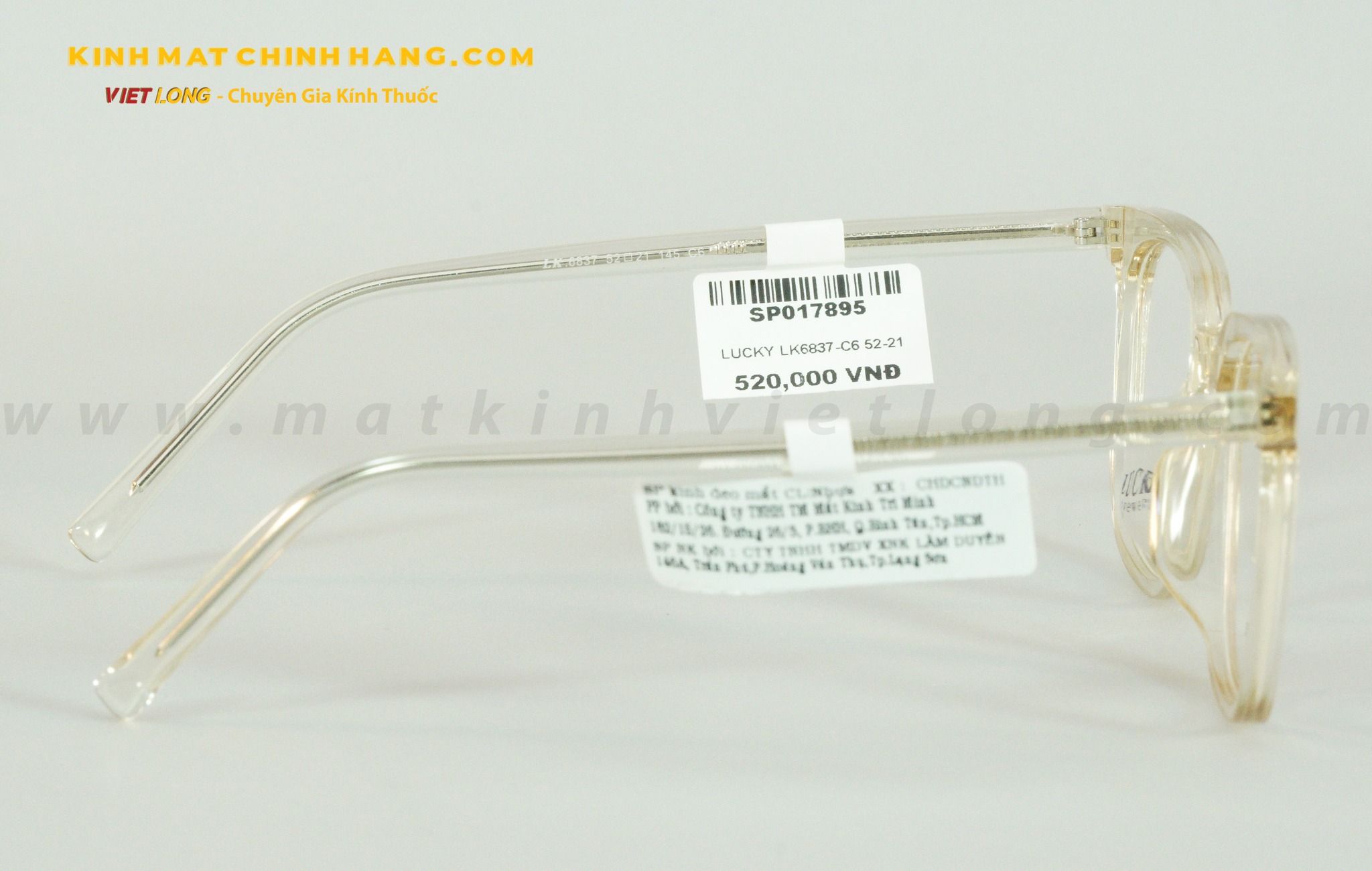 GỌNG KÍNH LUCKY LK6837-C6 52-21