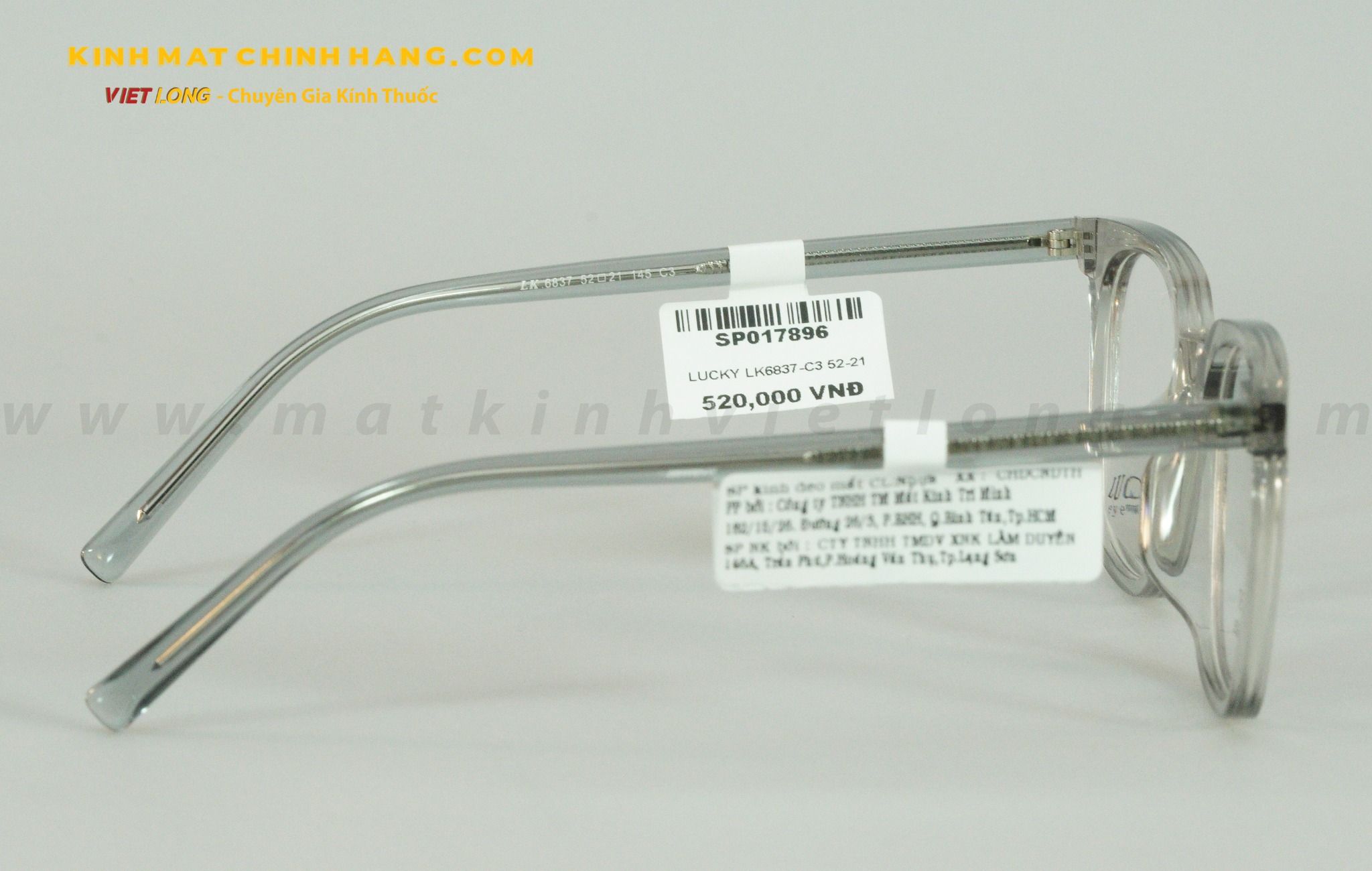 GỌNG KÍNH LUCKY LK6837-C3 52-21