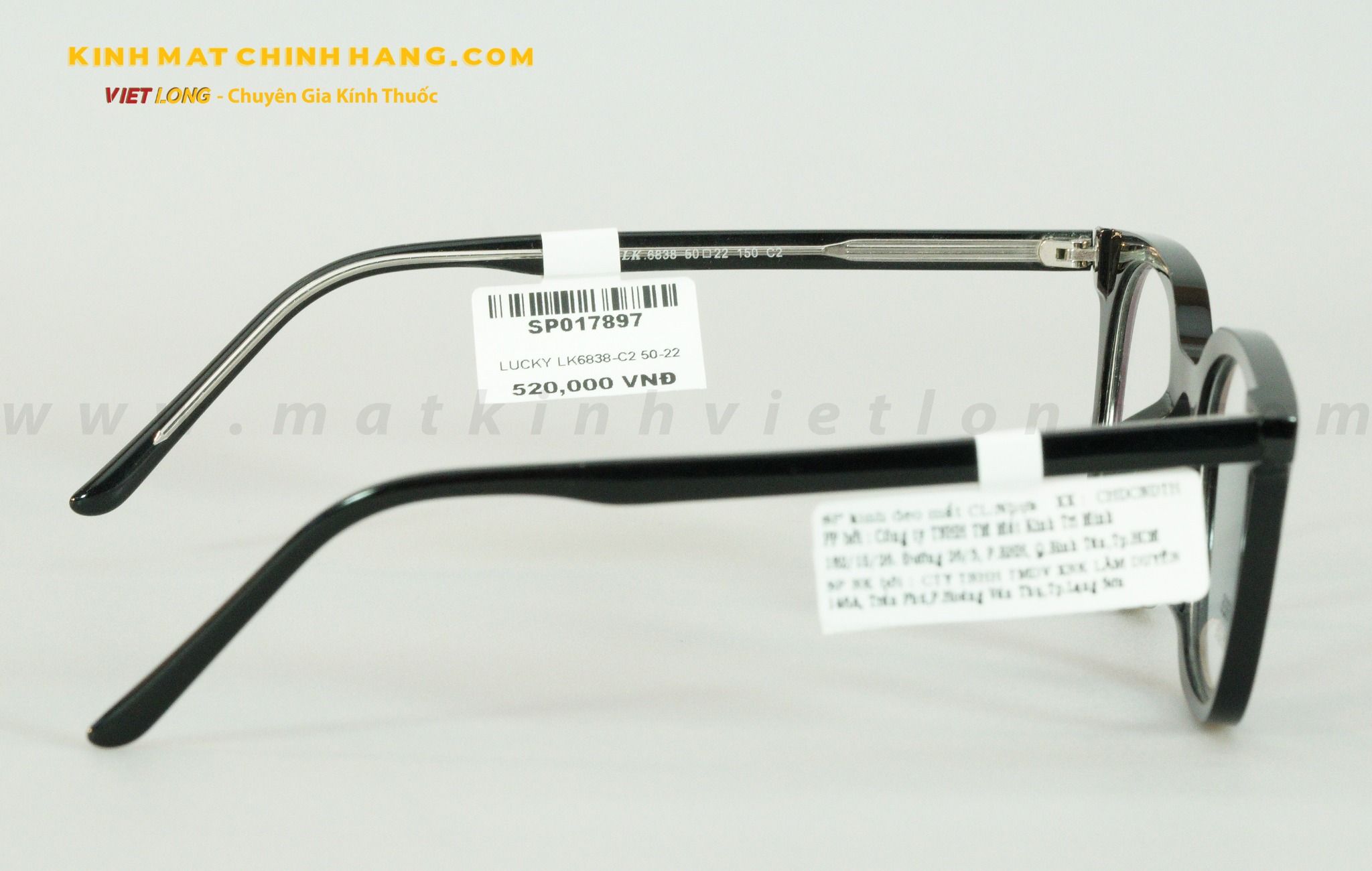 GỌNG KÍNH LUCKY LK6838-C2 50-22