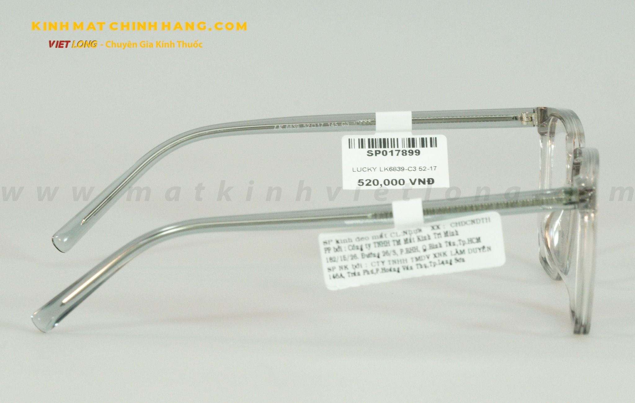 GỌNG KÍNH LUCKY LK6839-C3 52-17