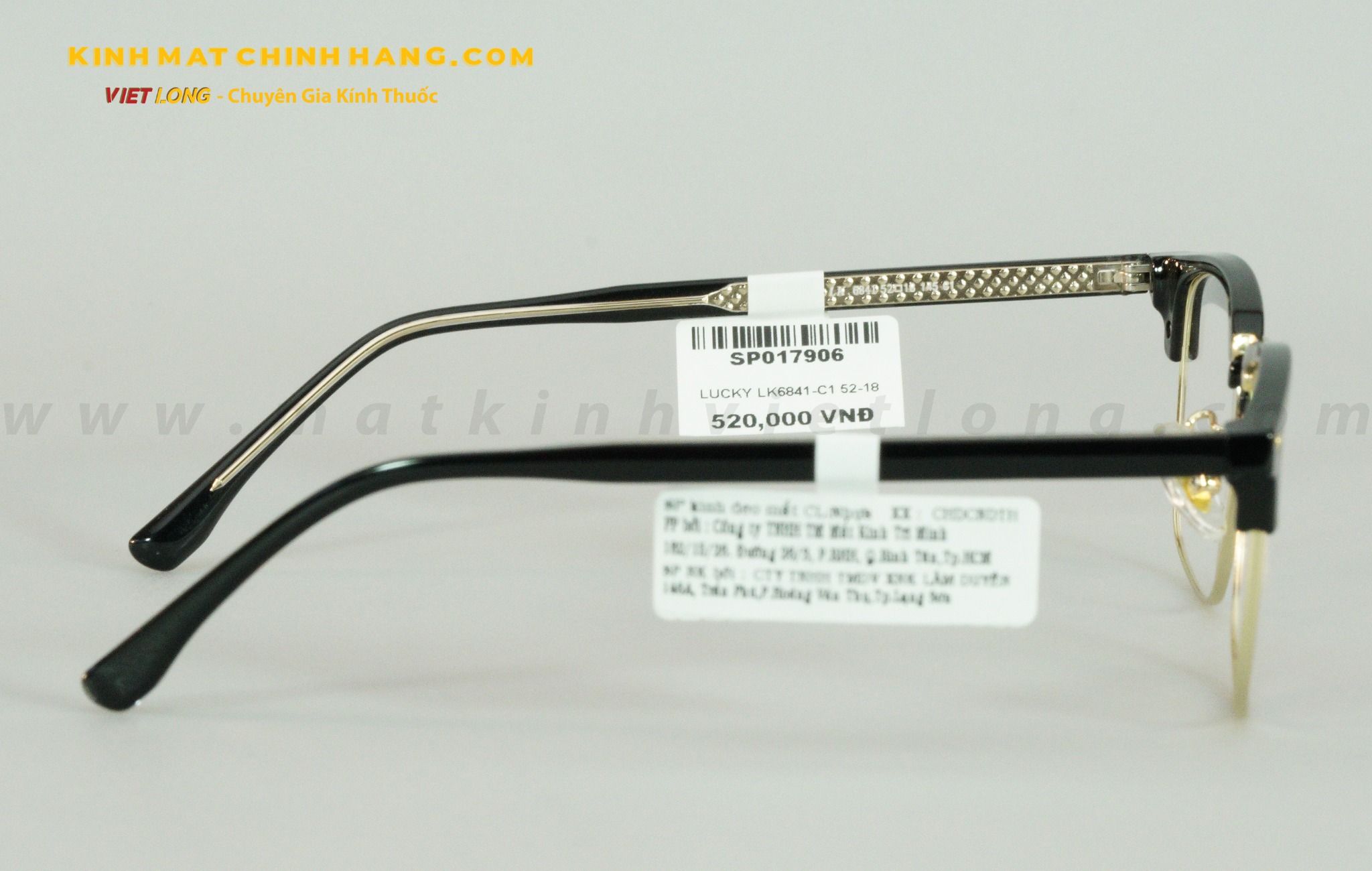 GỌNG KÍNH LUCKY LK6841-C1 52-18