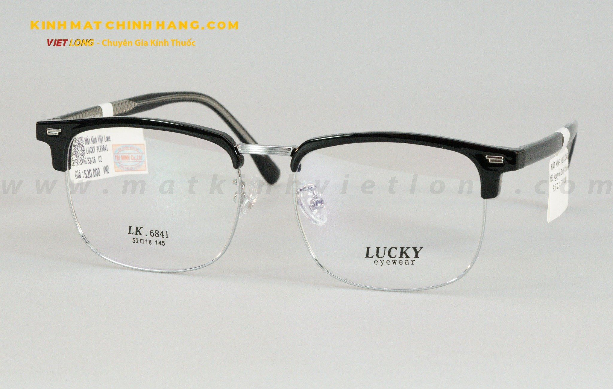 GỌNG KÍNH LUCKY LK6841-C2 52-18