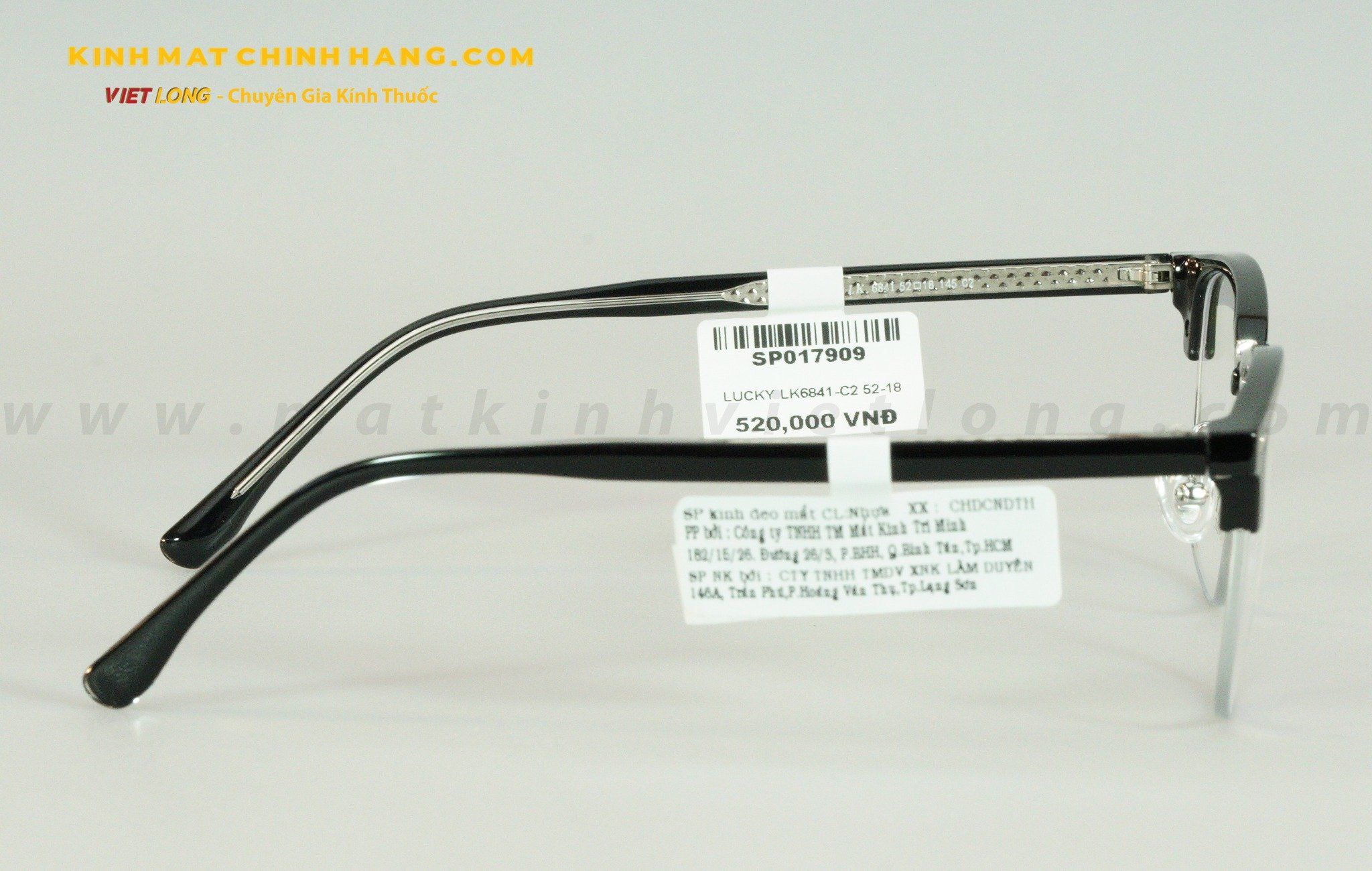 GỌNG KÍNH LUCKY LK6841-C2 52-18