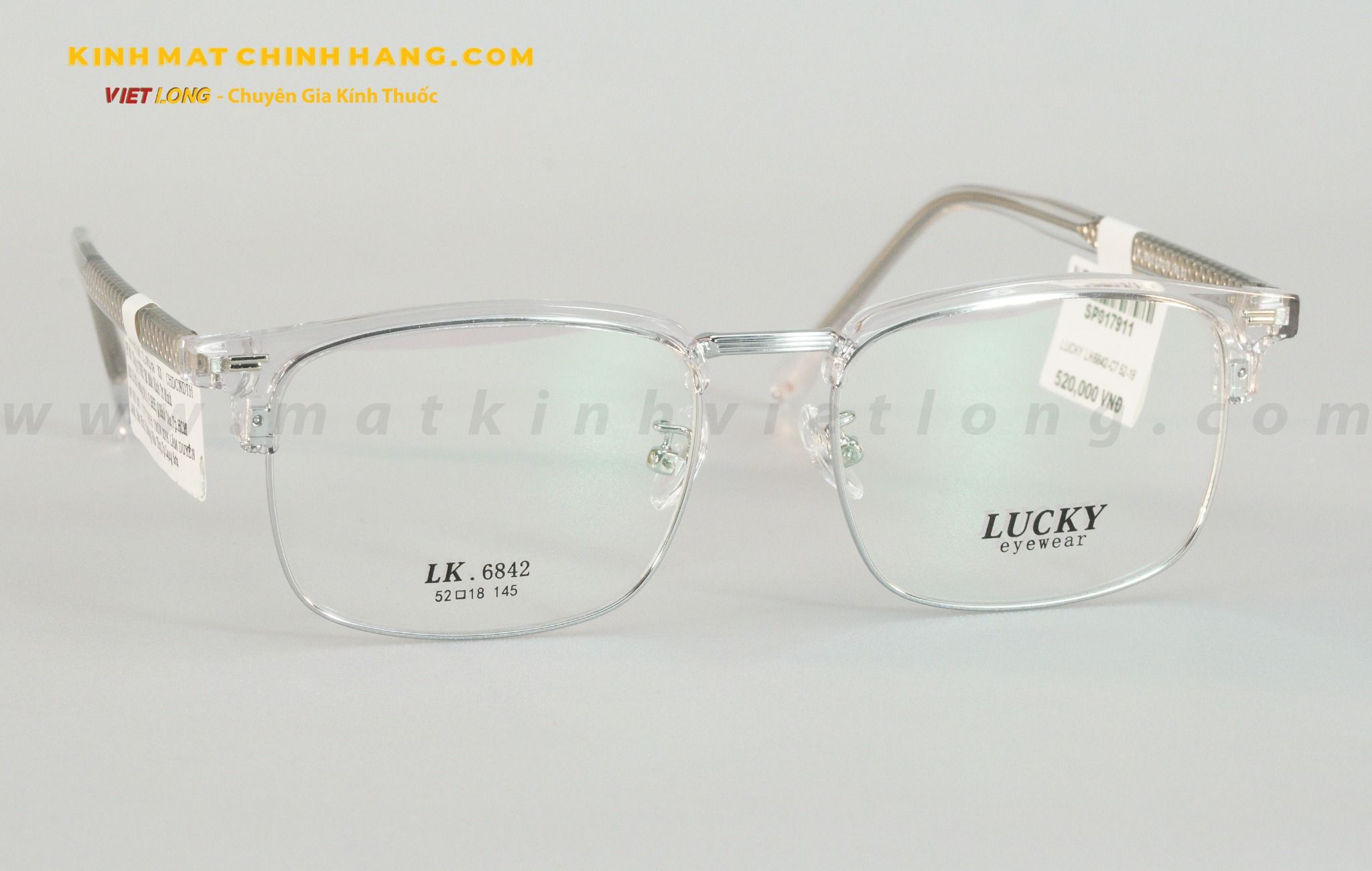  GỌNG KÍNH LUCKY LK6842-C7 52-18 