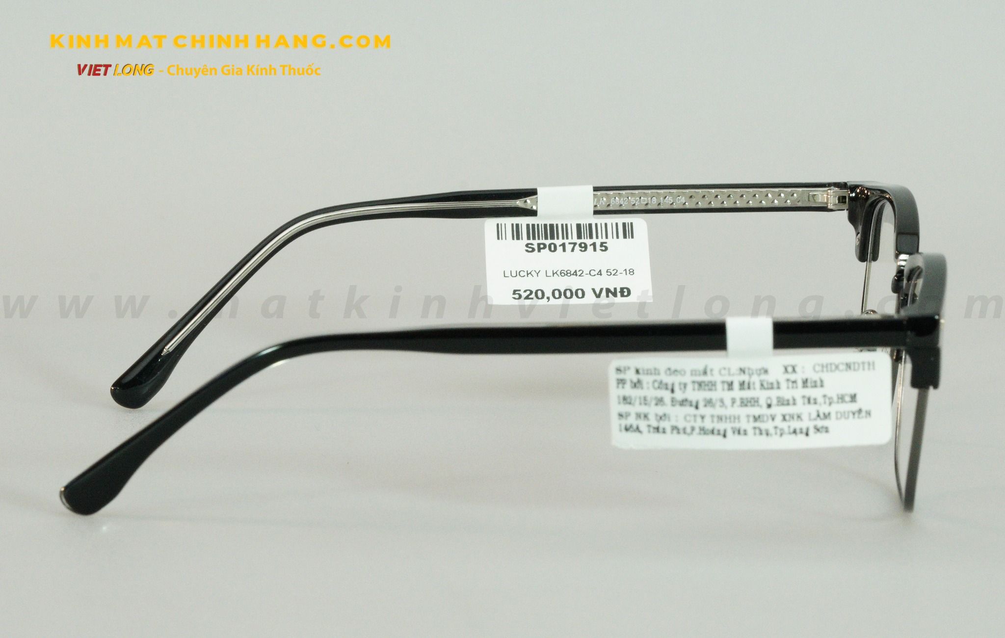 GỌNG KÍNH LUCKY LK6842-C4 52-18