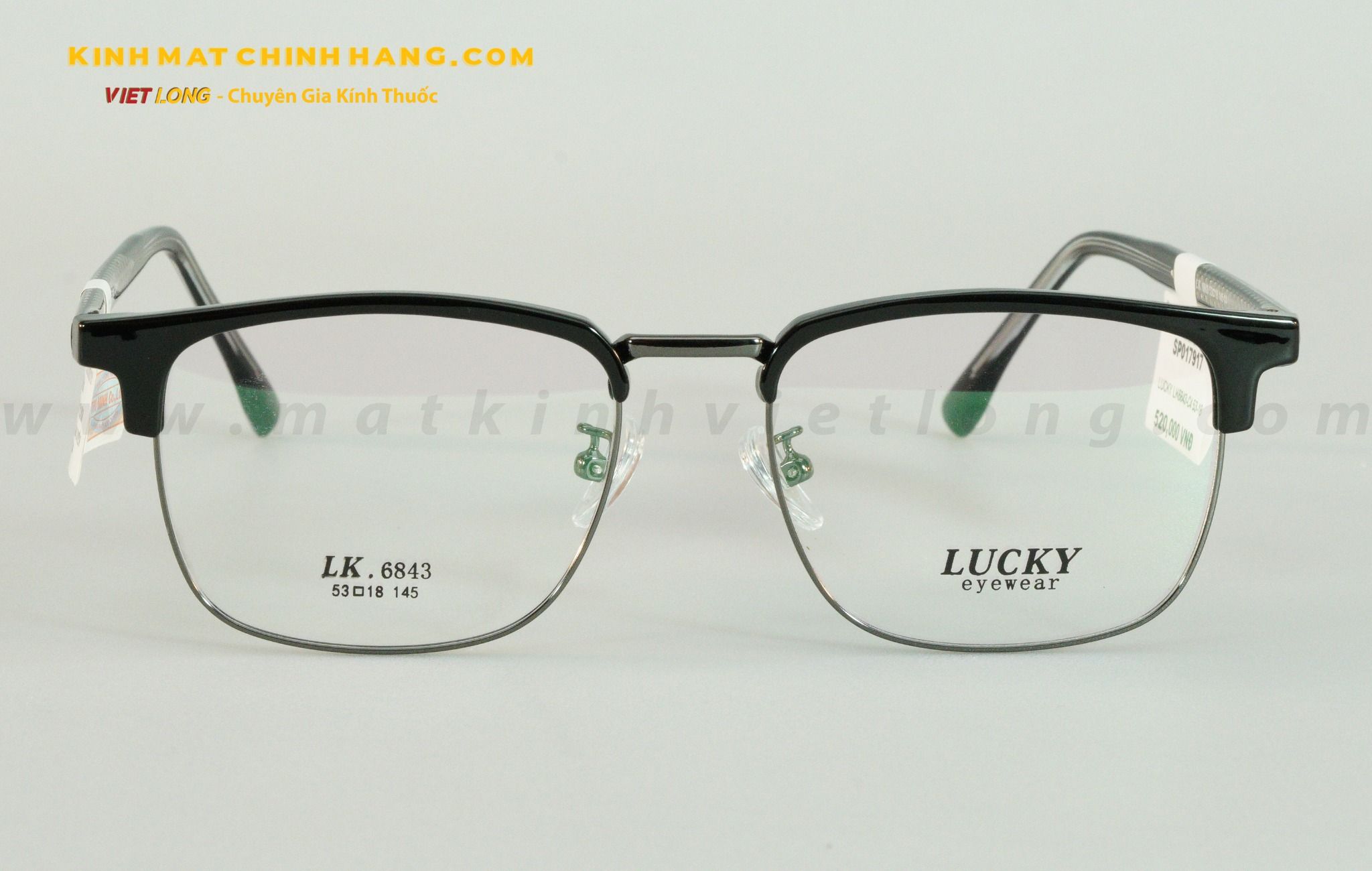  GỌNG KÍNH LUCKY LK6843-C4 53-18 