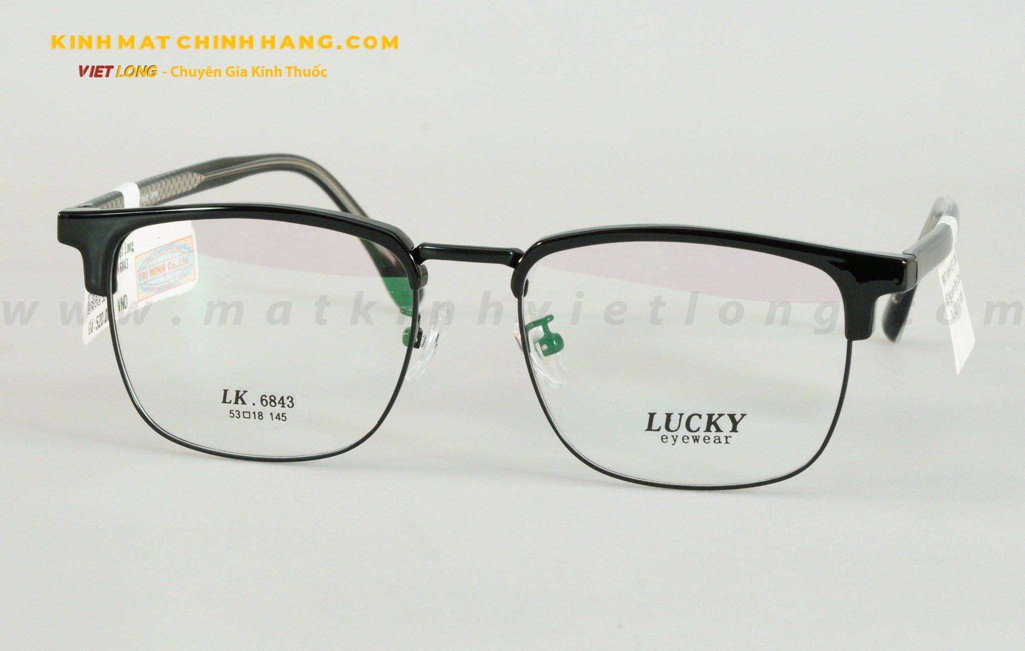  GỌNG KÍNH LUCKY LK6843-C3 53-18 