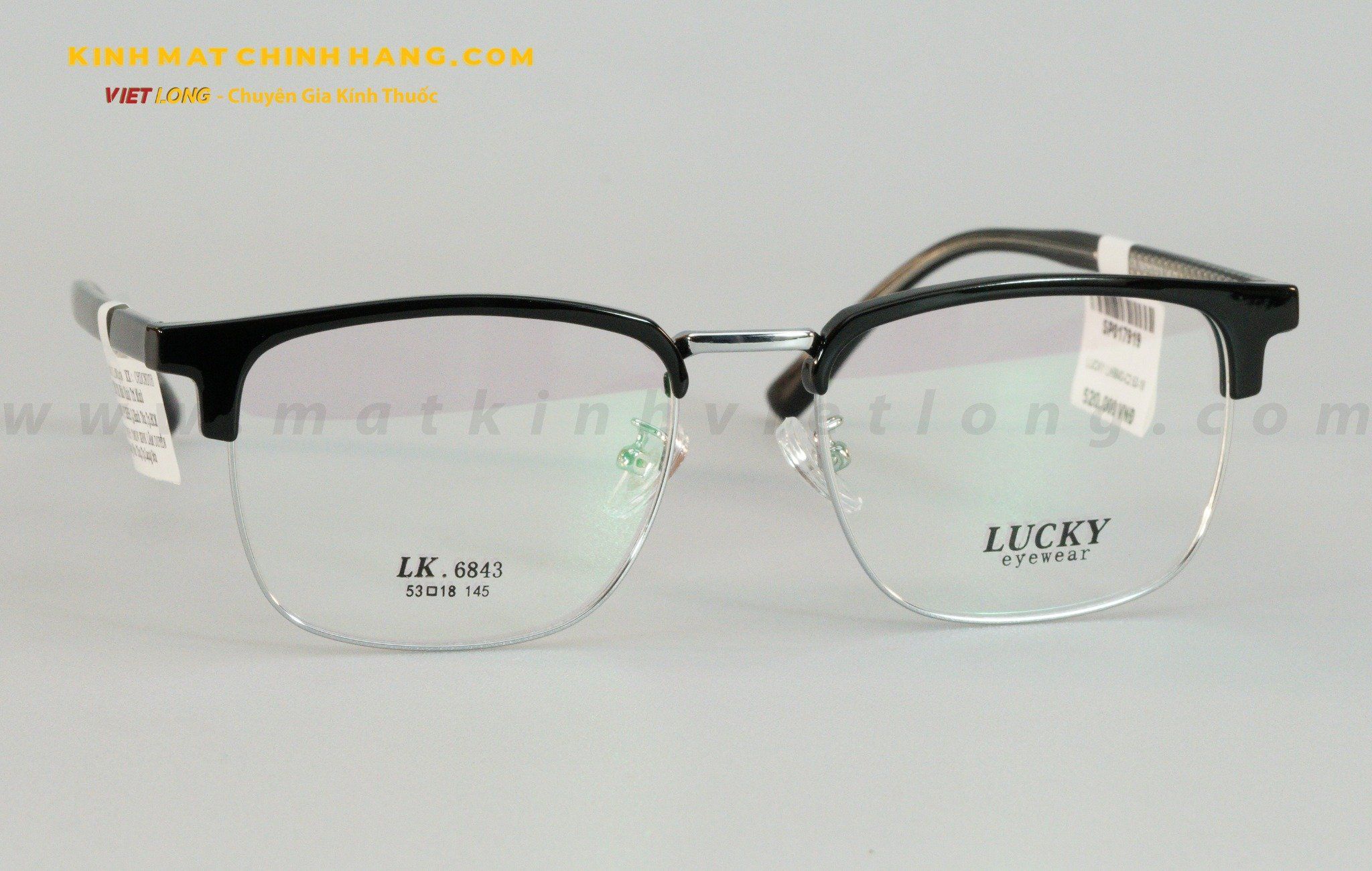 GỌNG KÍNH LUCKY LK6843-C2 53-18