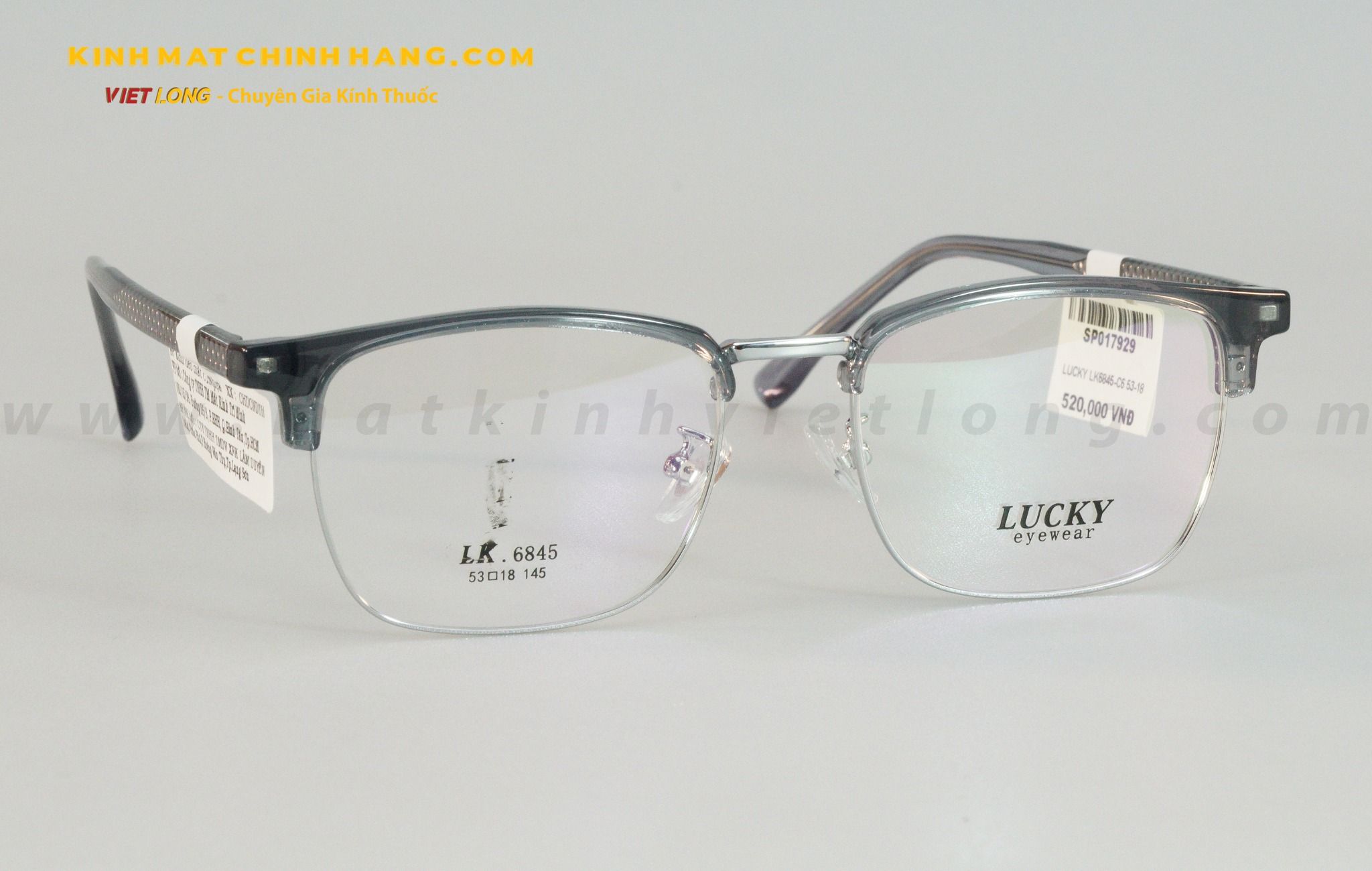  GỌNG KÍNH LUCKY LK6845-C6 53-18 