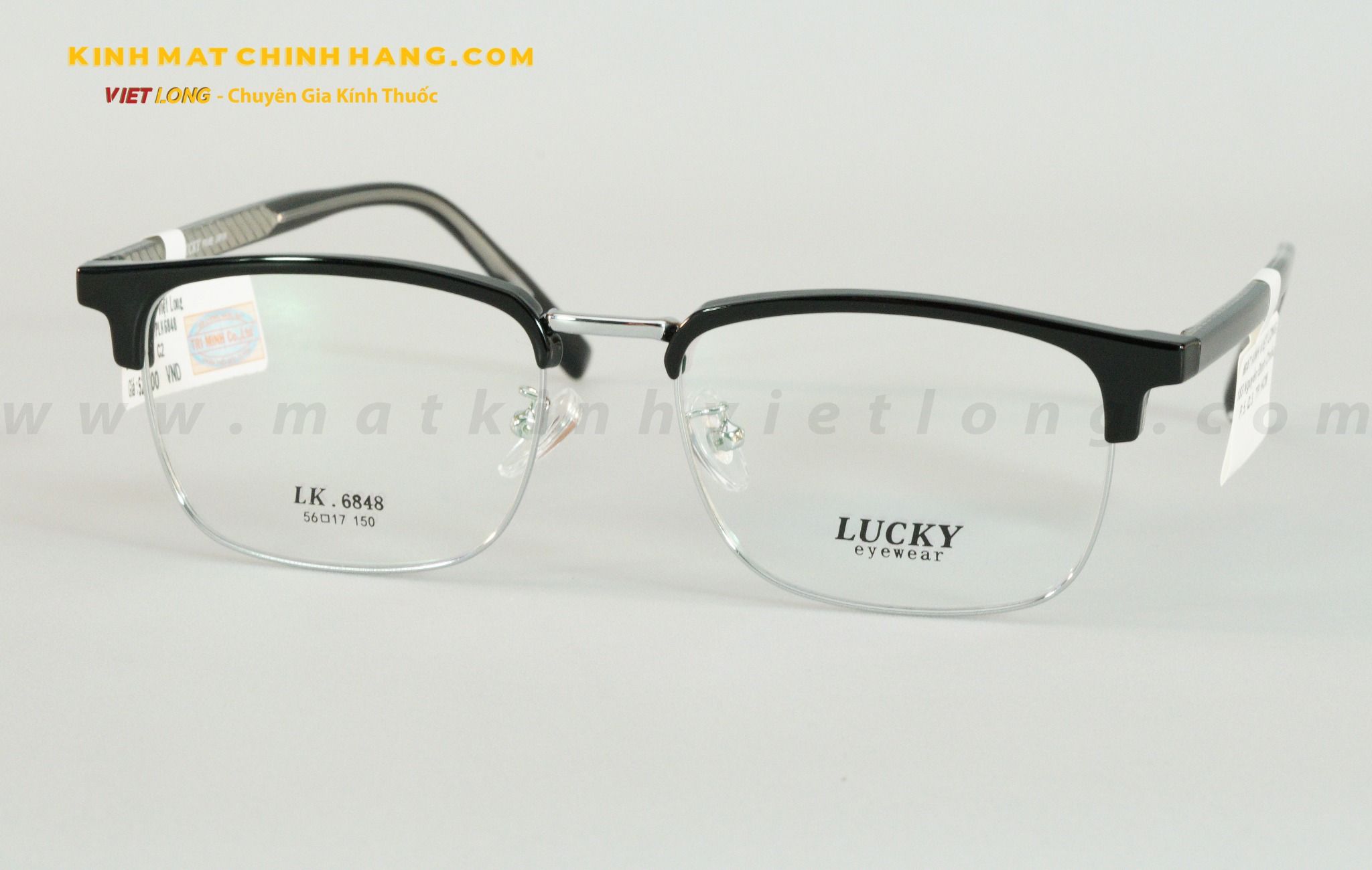  GỌNG KÍNH LUCKY LK6848-C2 56-17 