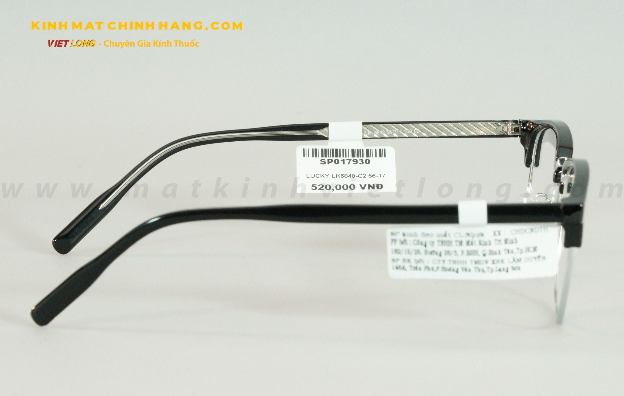 GỌNG KÍNH LUCKY LK6848-C2 56-17