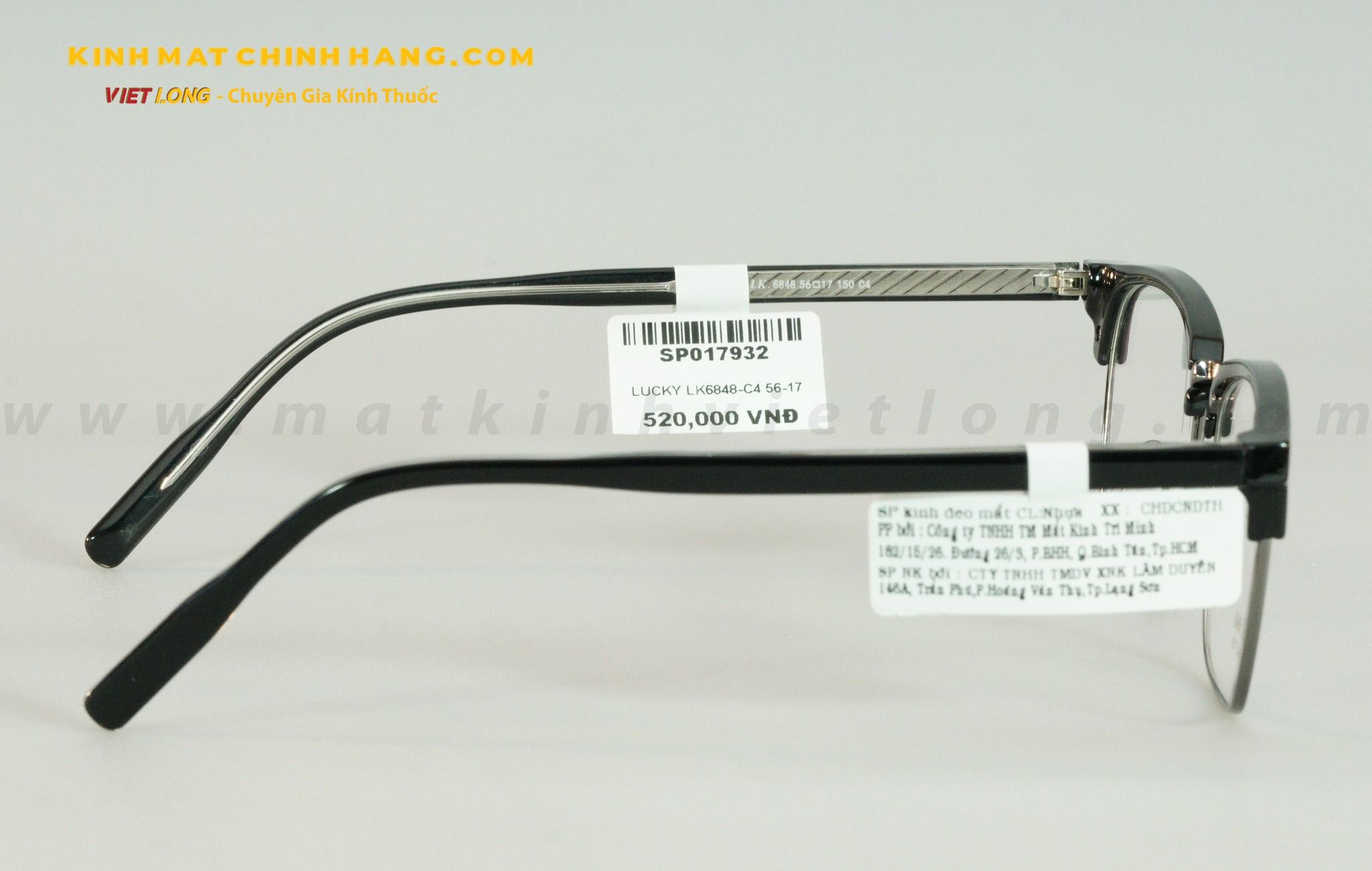 GỌNG KÍNH LUCKY LK6848-C4 56-17