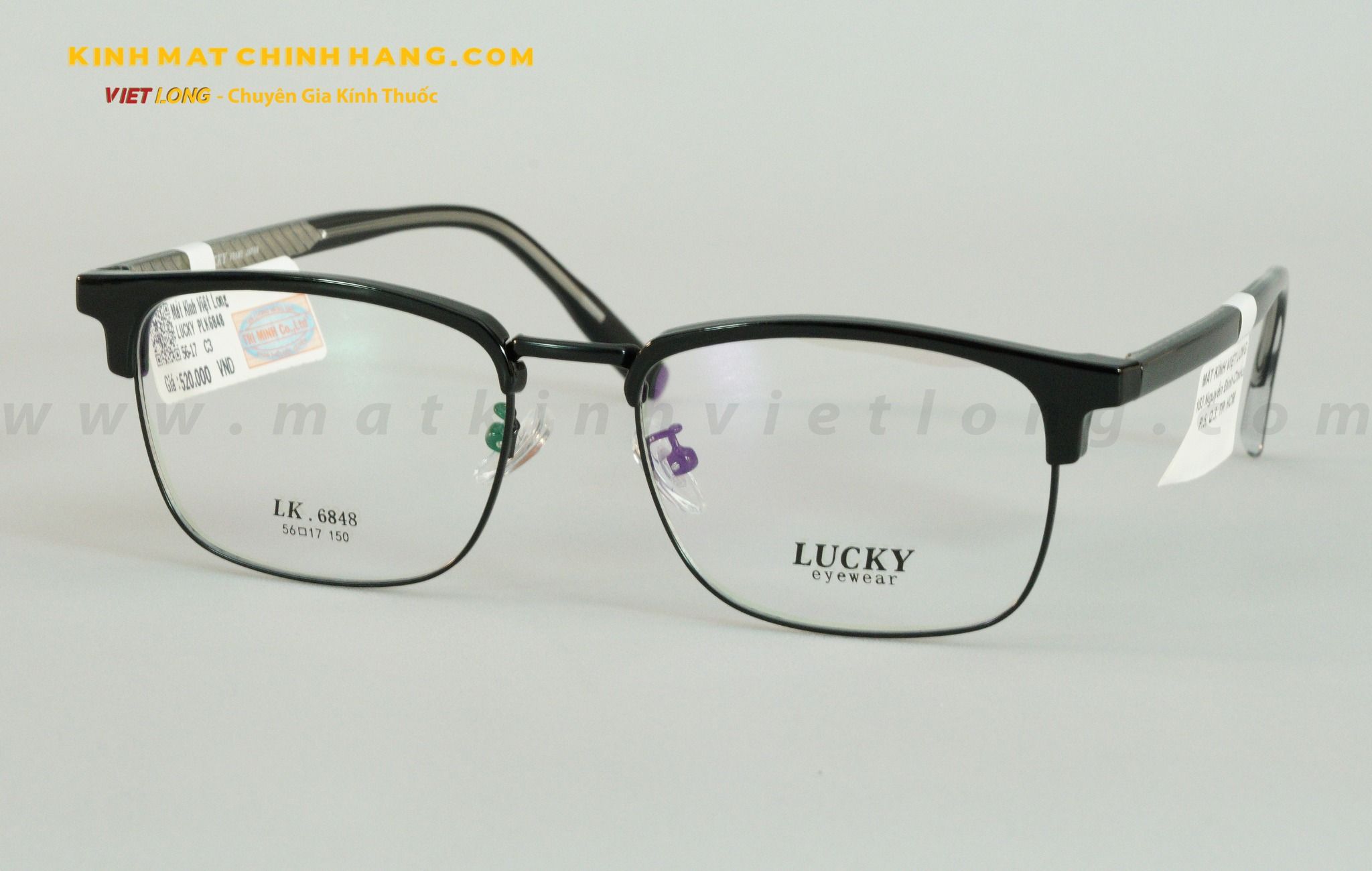 GỌNG KÍNH LUCKY LK6848-C3 56-17