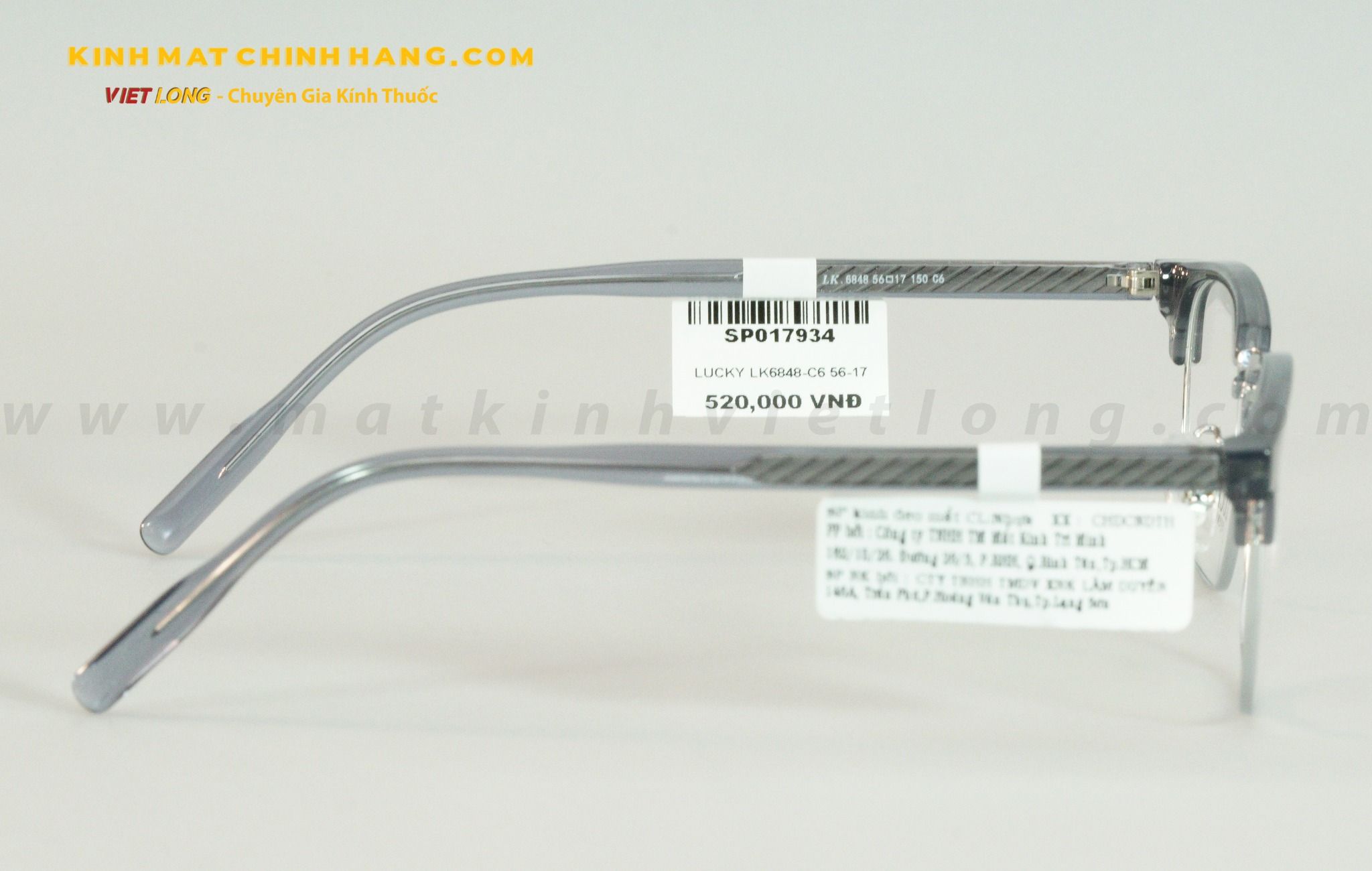 GỌNG KÍNH LUCKY LK6848-C6 56-17