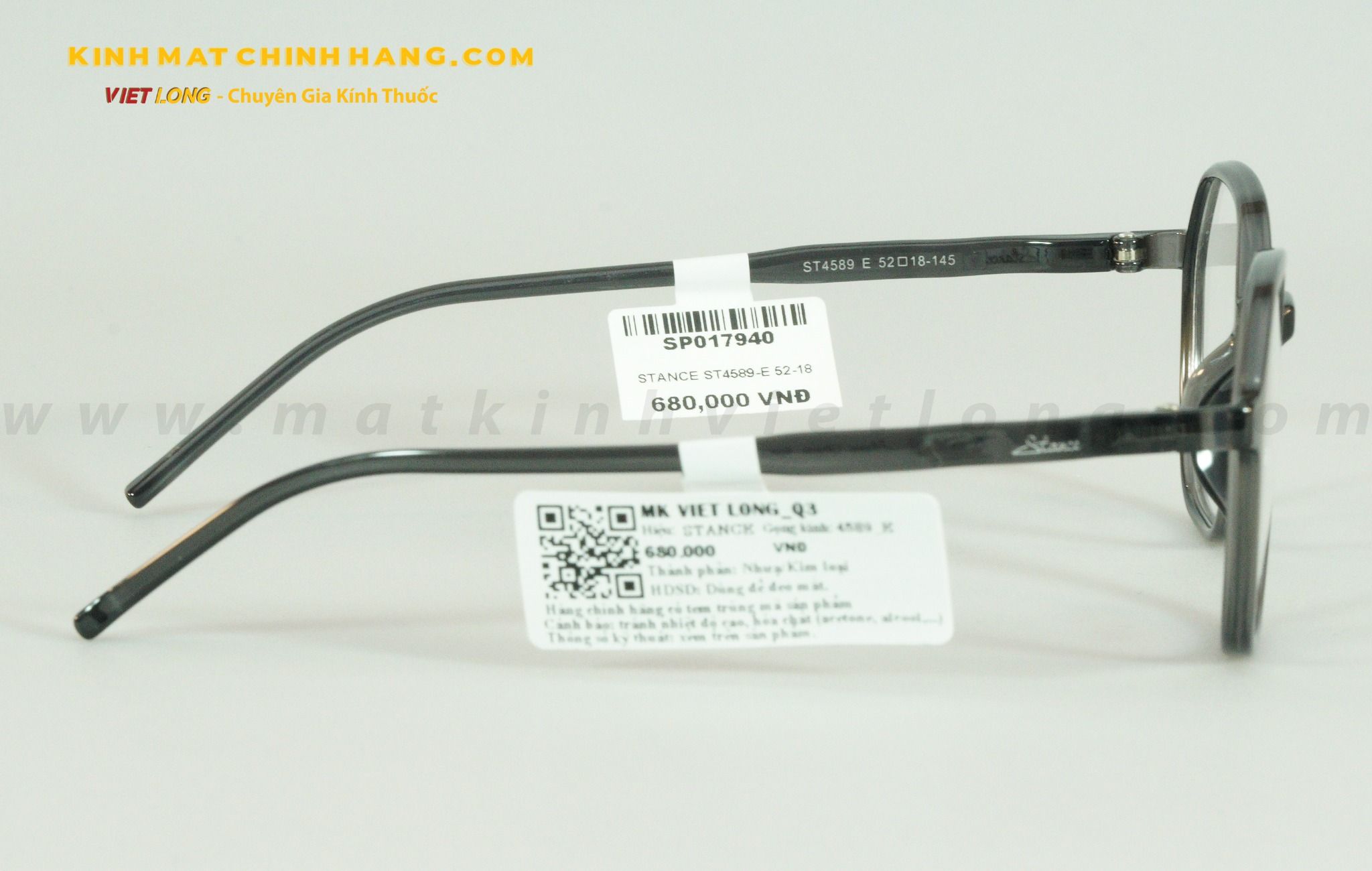 GỌNG KÍNH STANCE ST4589-E 52-18