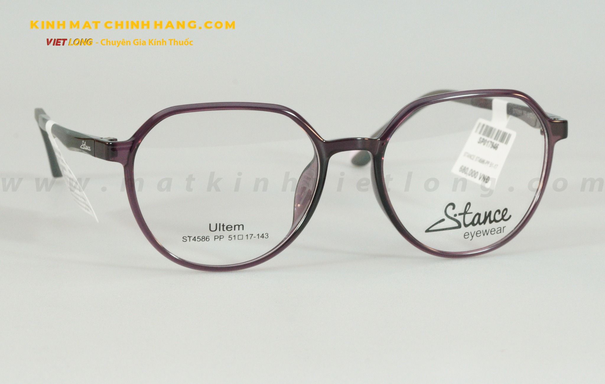 GỌNG KÍNH STANCE ST4586-PP 51-17
