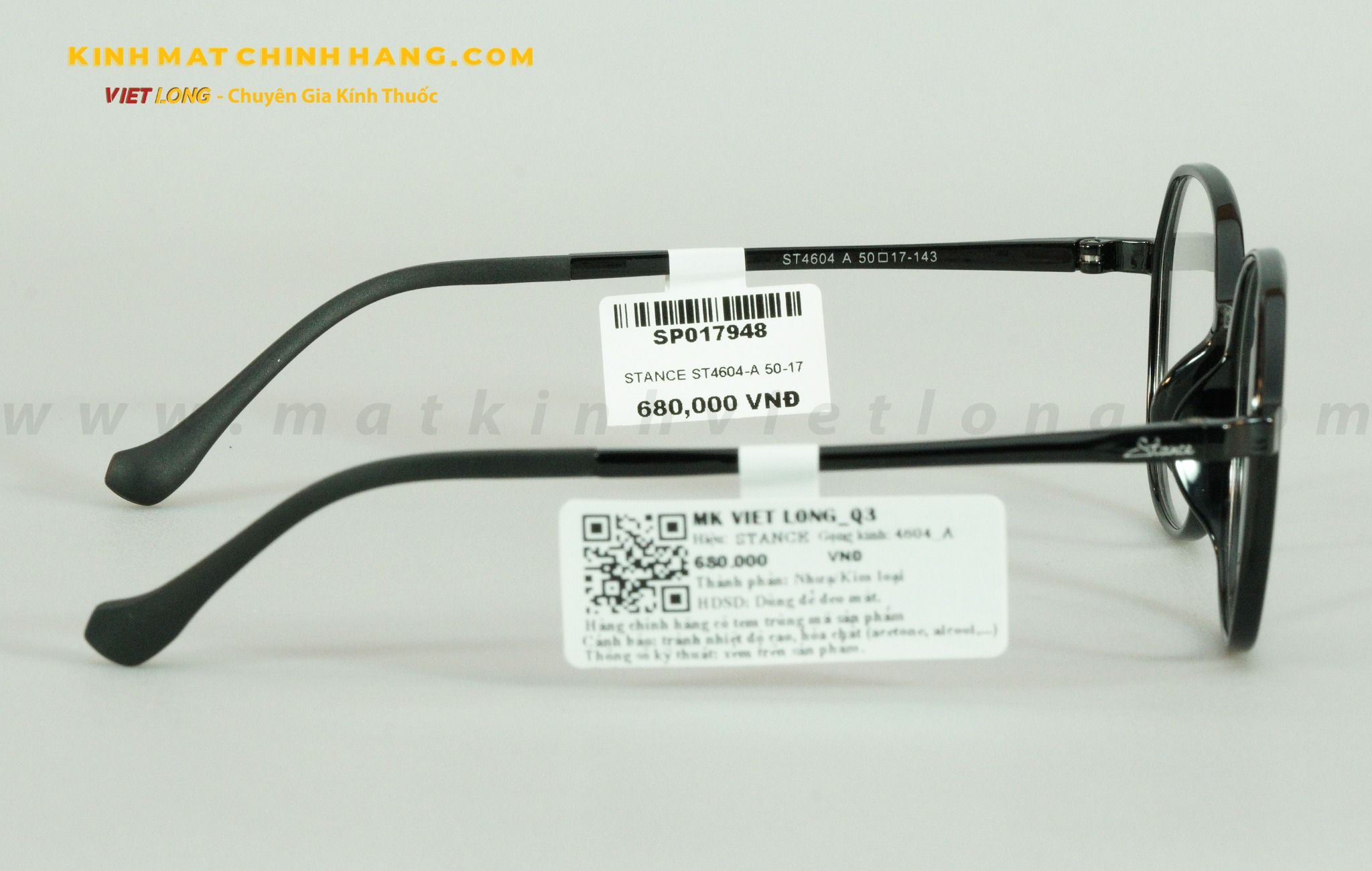 GỌNG KÍNH STANCE ST4604-A 50-17