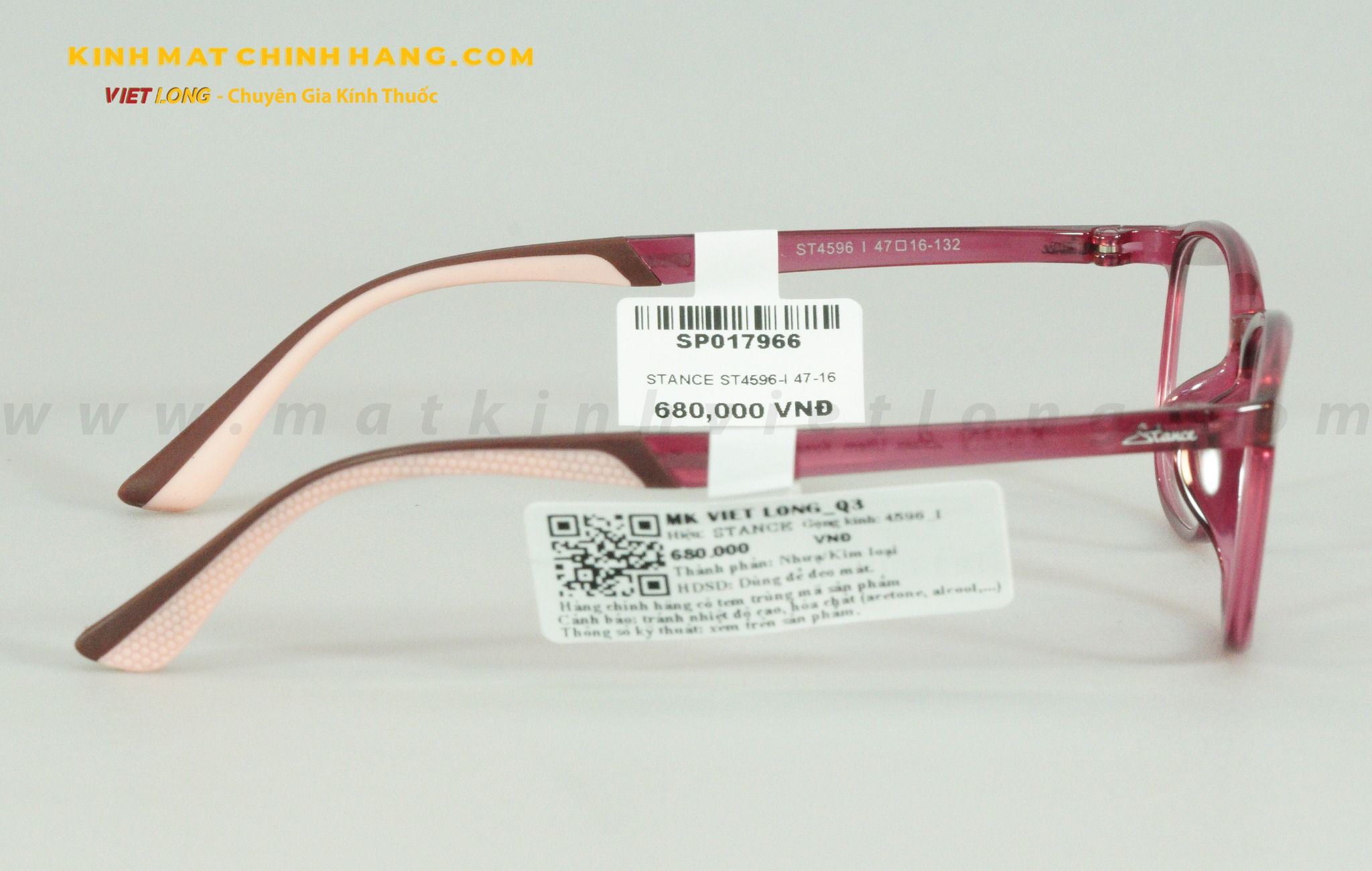 GỌNG KÍNH STANCE ST4596-I 47-16
