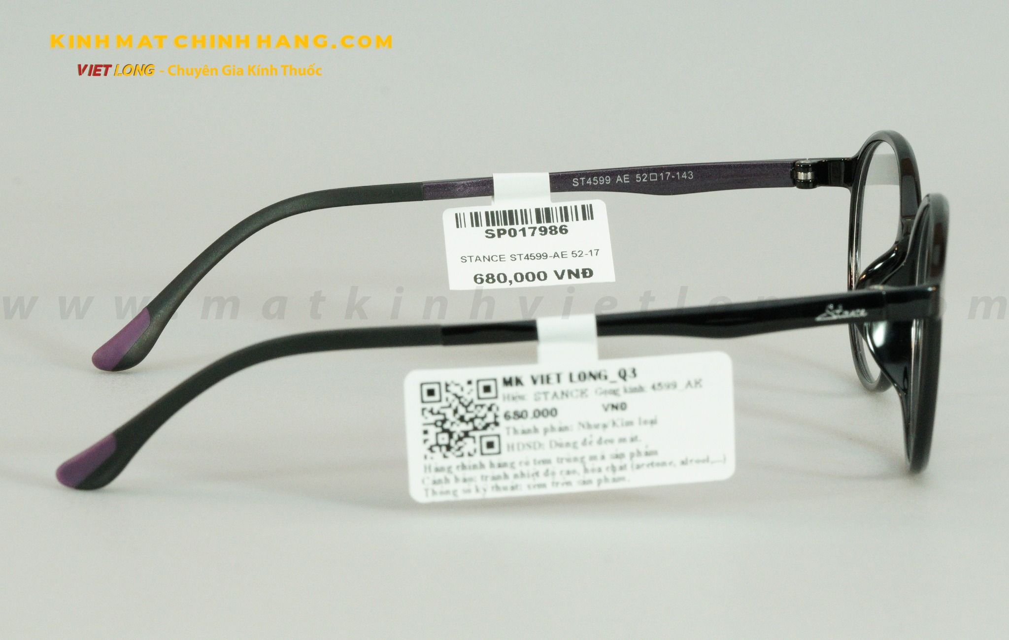 GỌNG KÍNH STANCE ST4599-AE 52-17