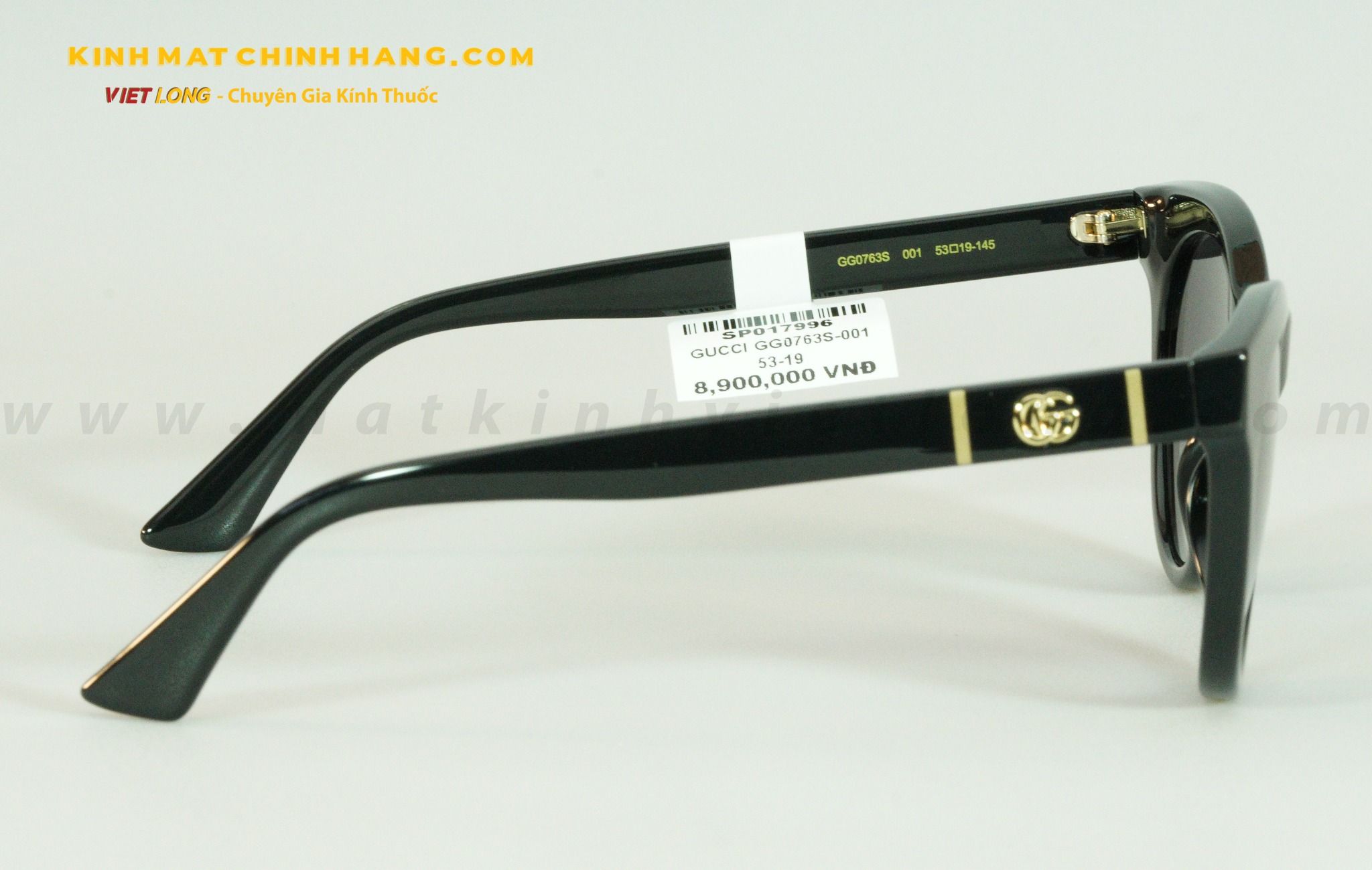 KÍNH MÁT GUCCI GG0763S-001 53-19