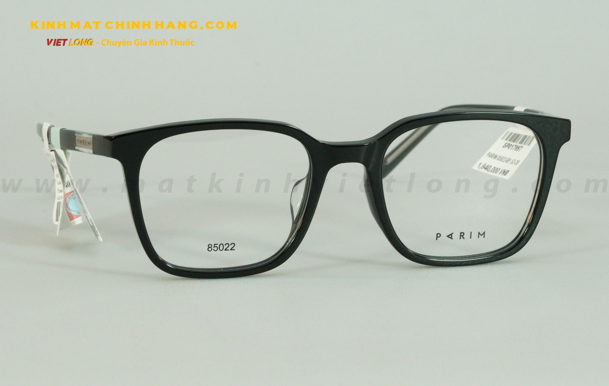  GỌNG KÍNH PARIM 85022-B1 52-20 